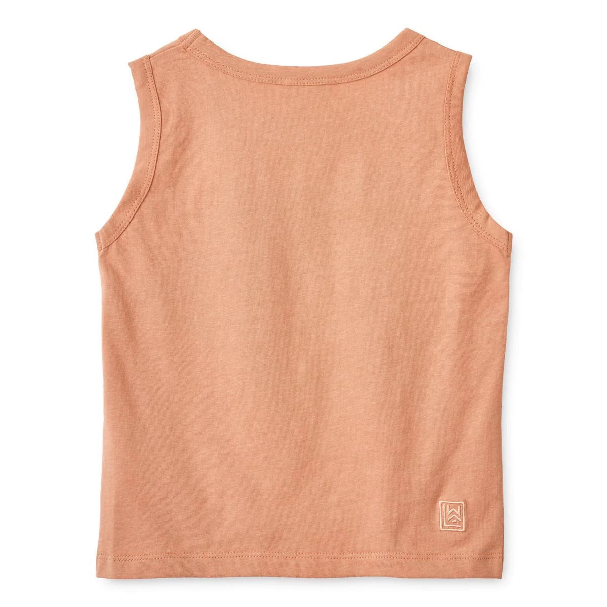 Lonvo Tank Top - Peach/Tuscany Rose
