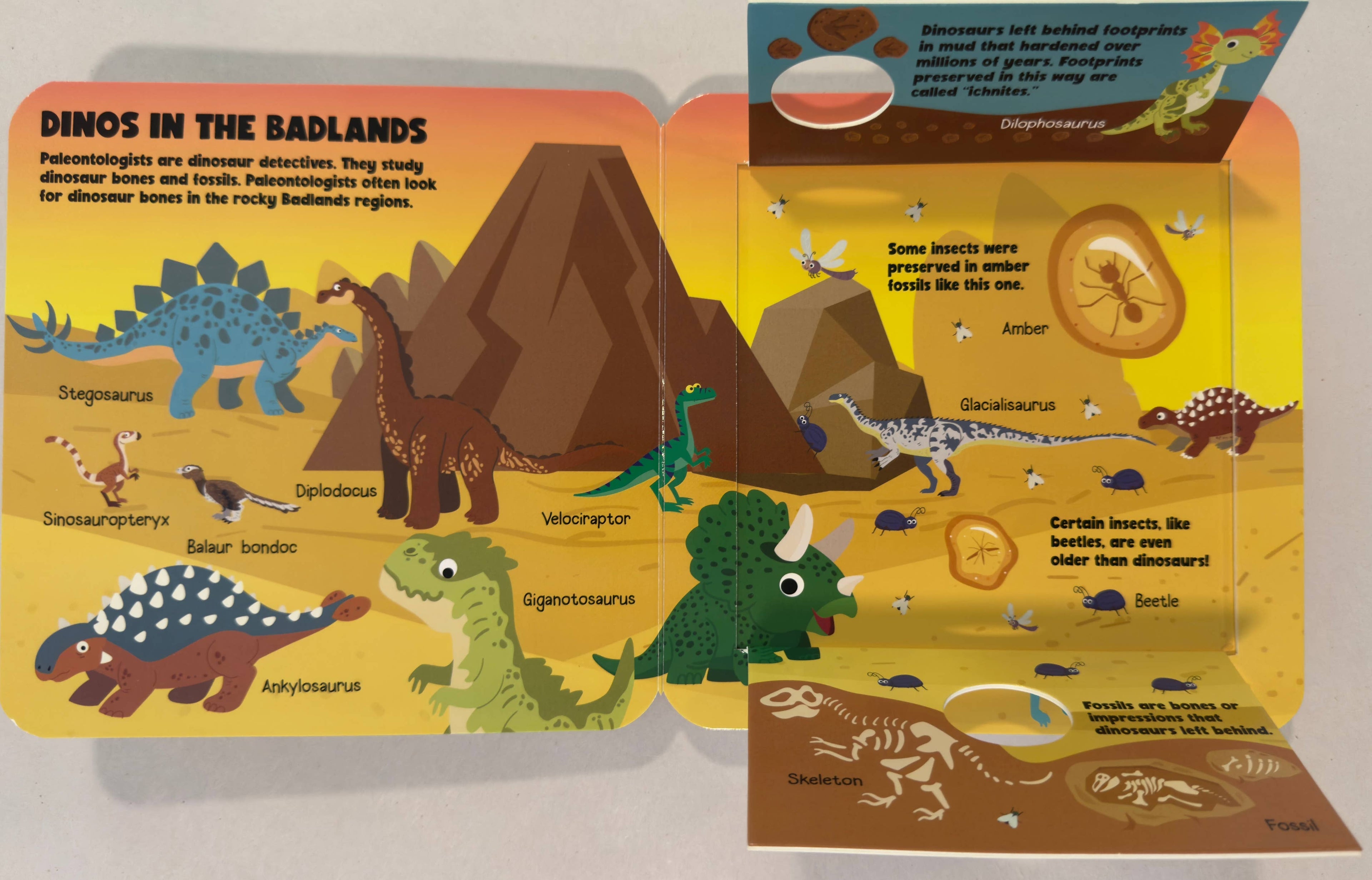 Dinosaurs Fun Flaps (a chunky lift-the-flaps board book)