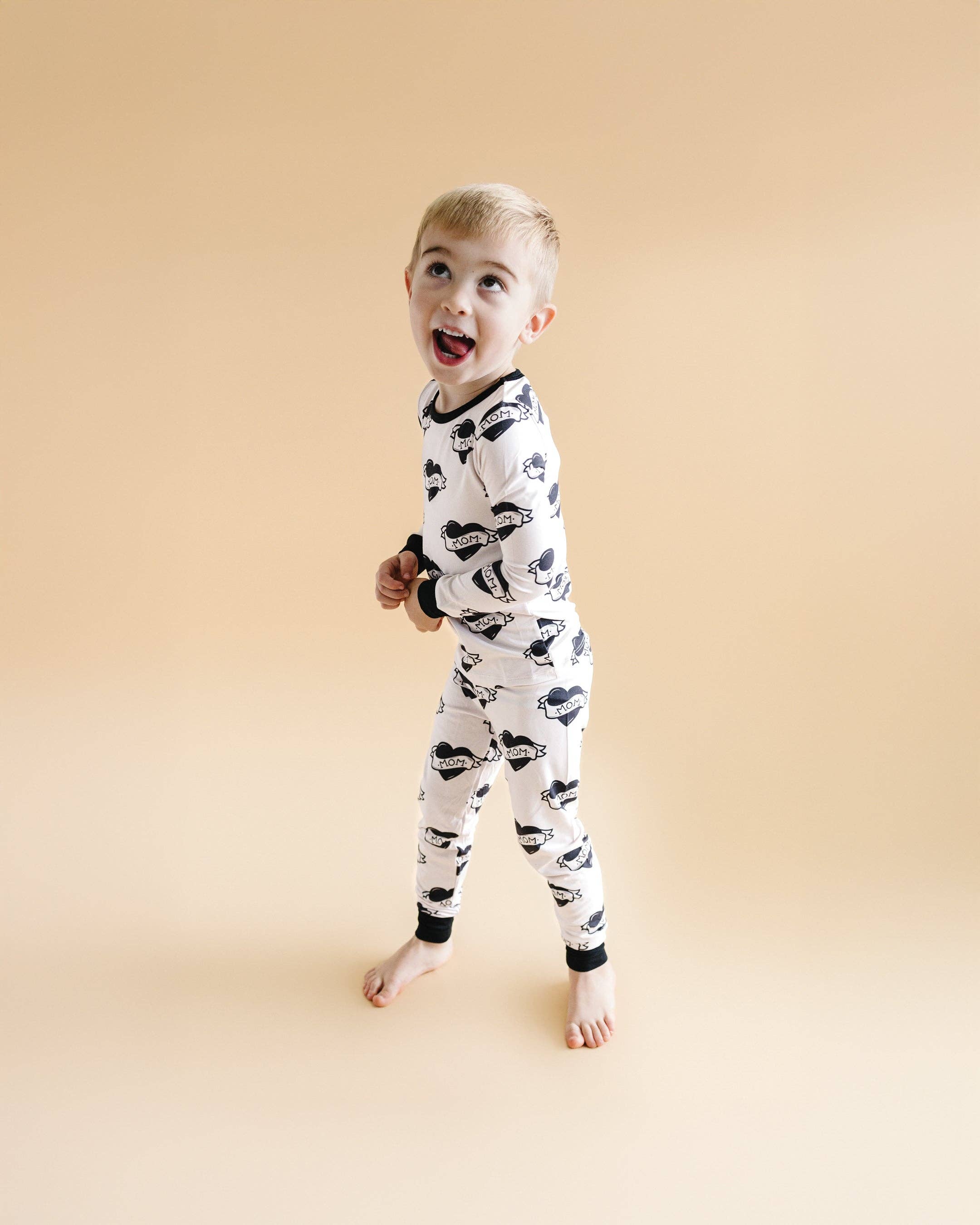 Bamboo Two Piece PJ Set | Mom Tattoo