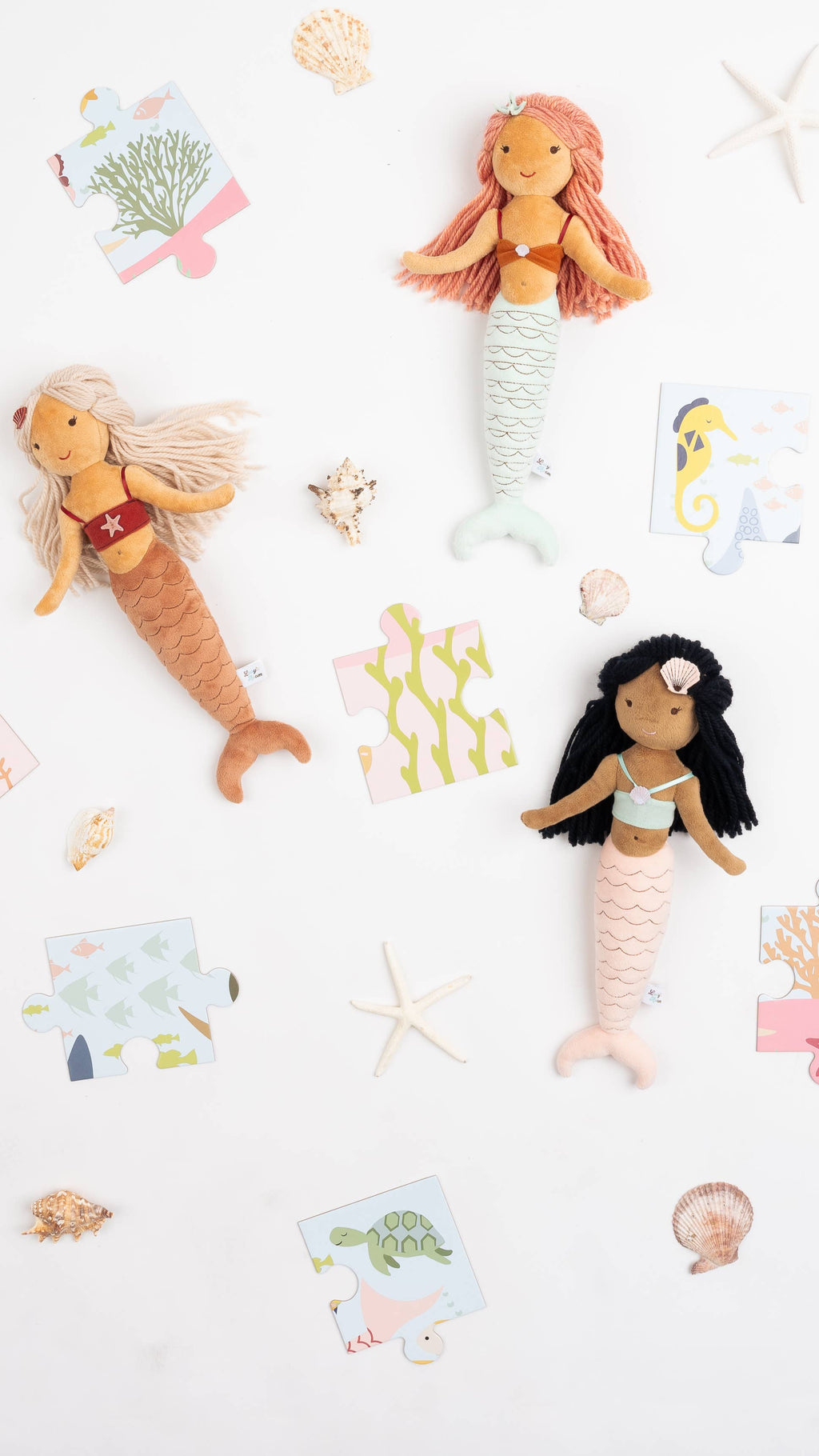 Stuffed Mermaid Toy - Cordelia
