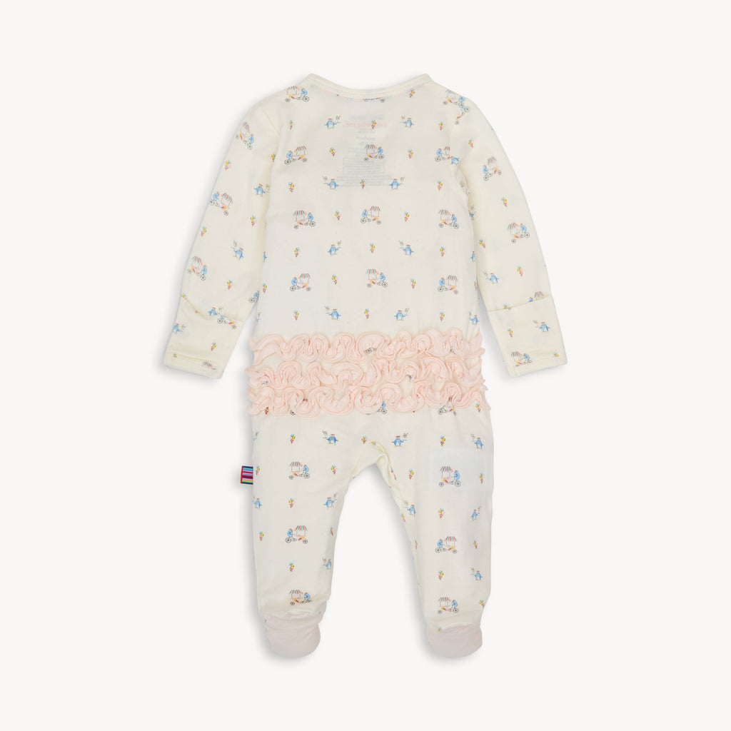 PENGUIN PINTS MODAL FOOTIE W/ RUFFLE