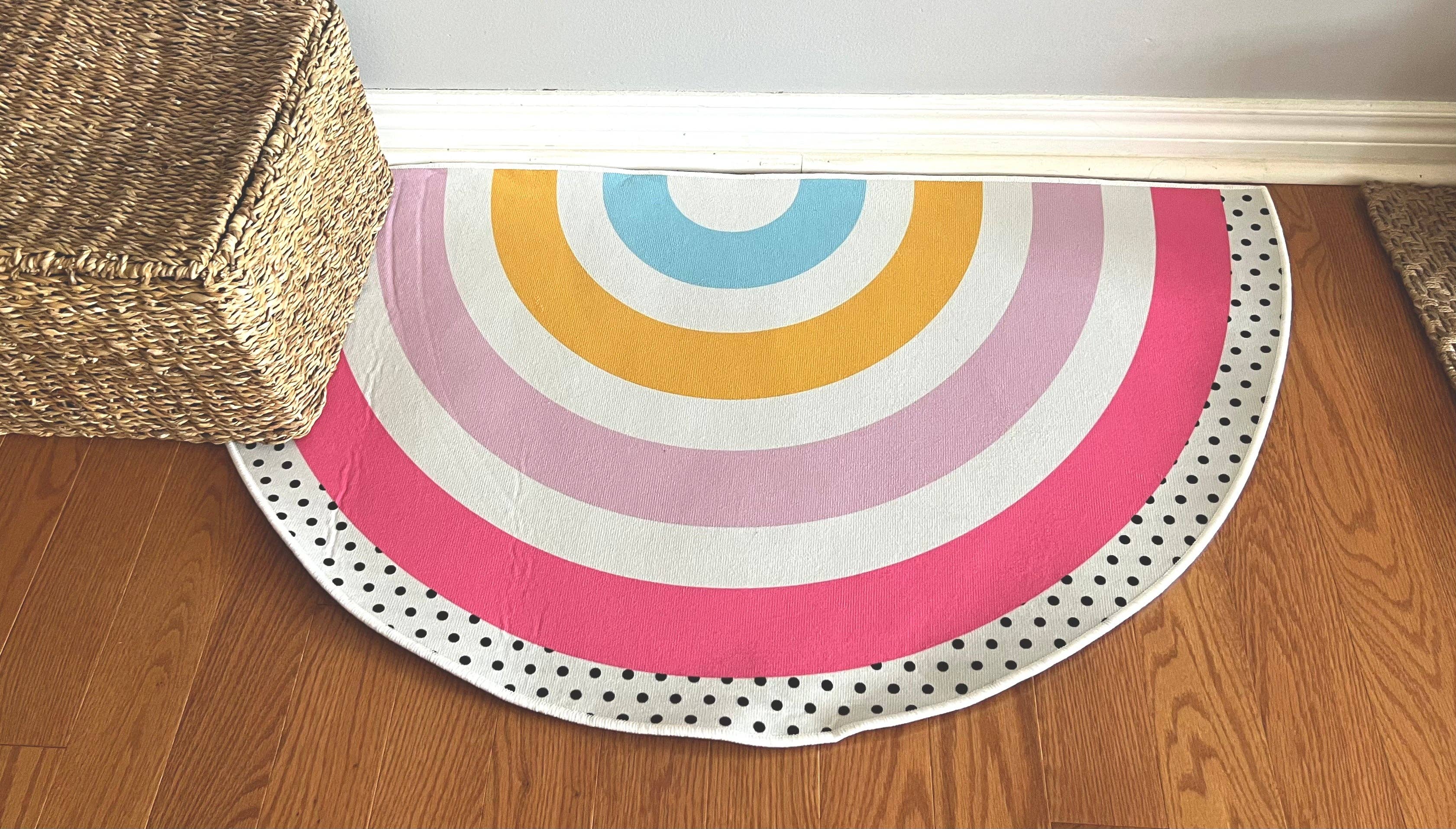 KIDS RAINBOW MAT-PLAYROOM MATS/NURSERY DECOR KIDS MATS