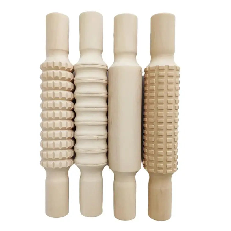 WOODEN PLAYDOUGH ROLLING PIN