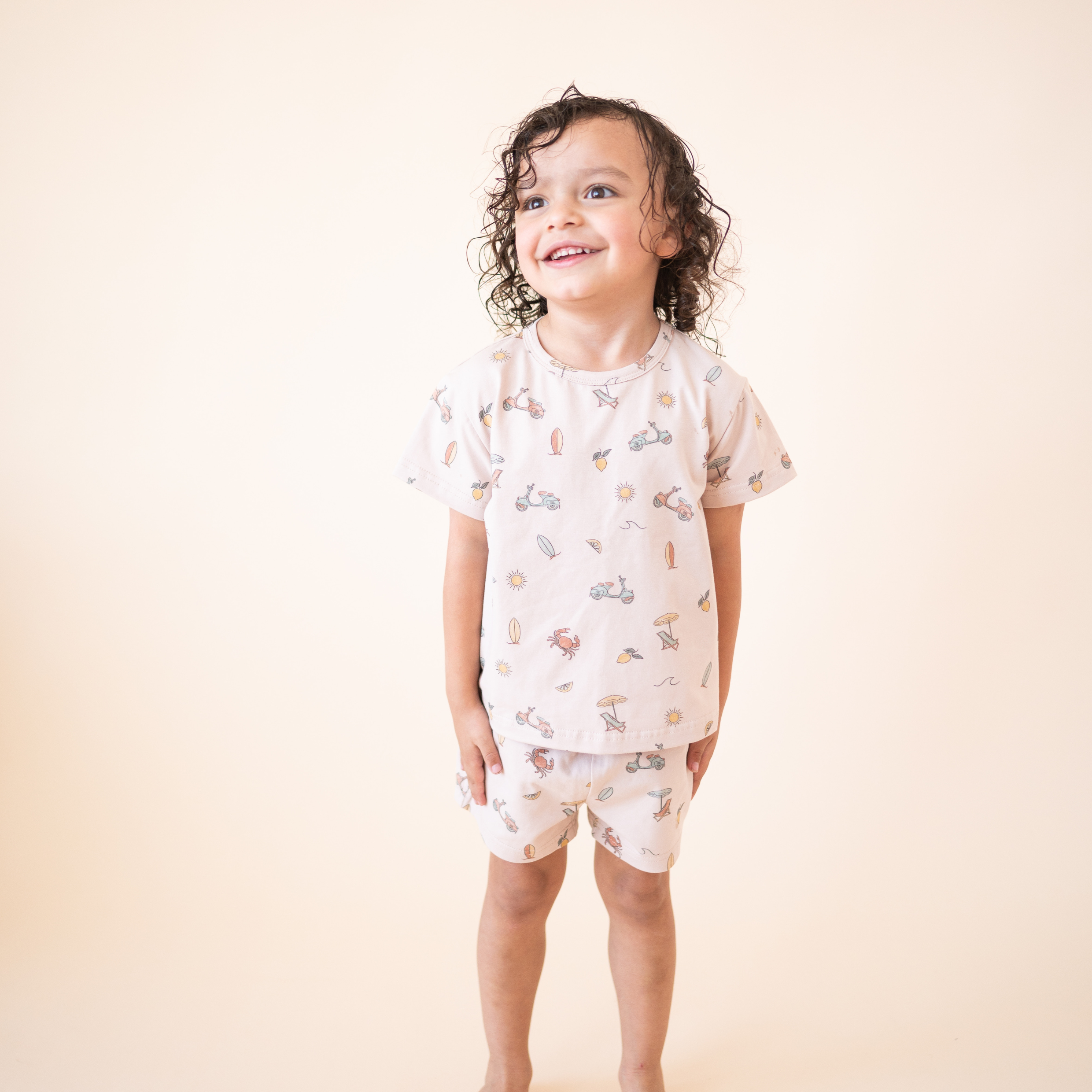 Organic Cotton Short Set – Summer Vibes