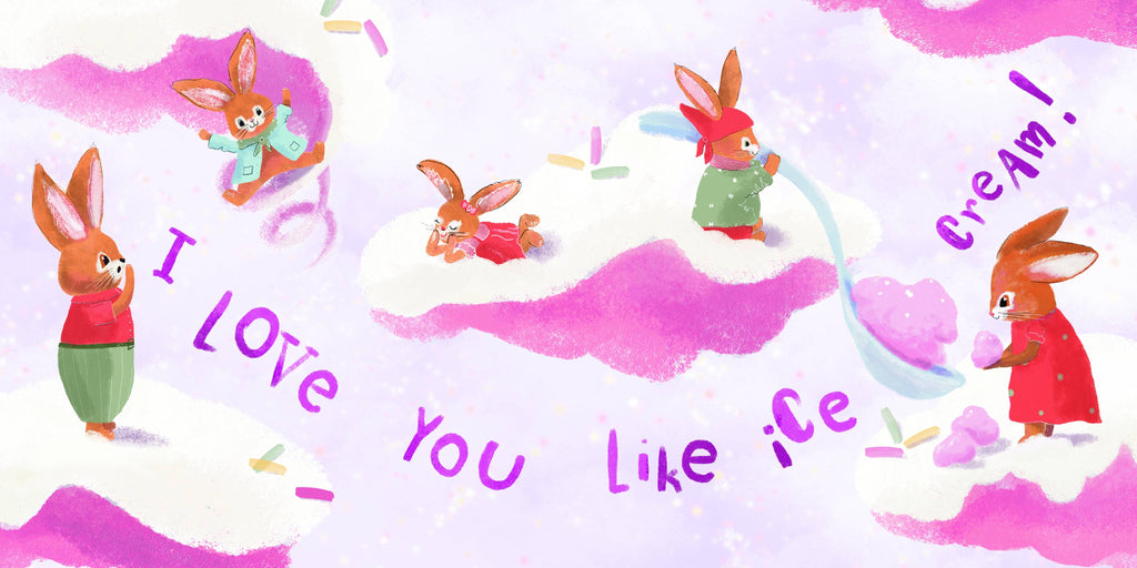 I Love You Like Ice Cream 7x7