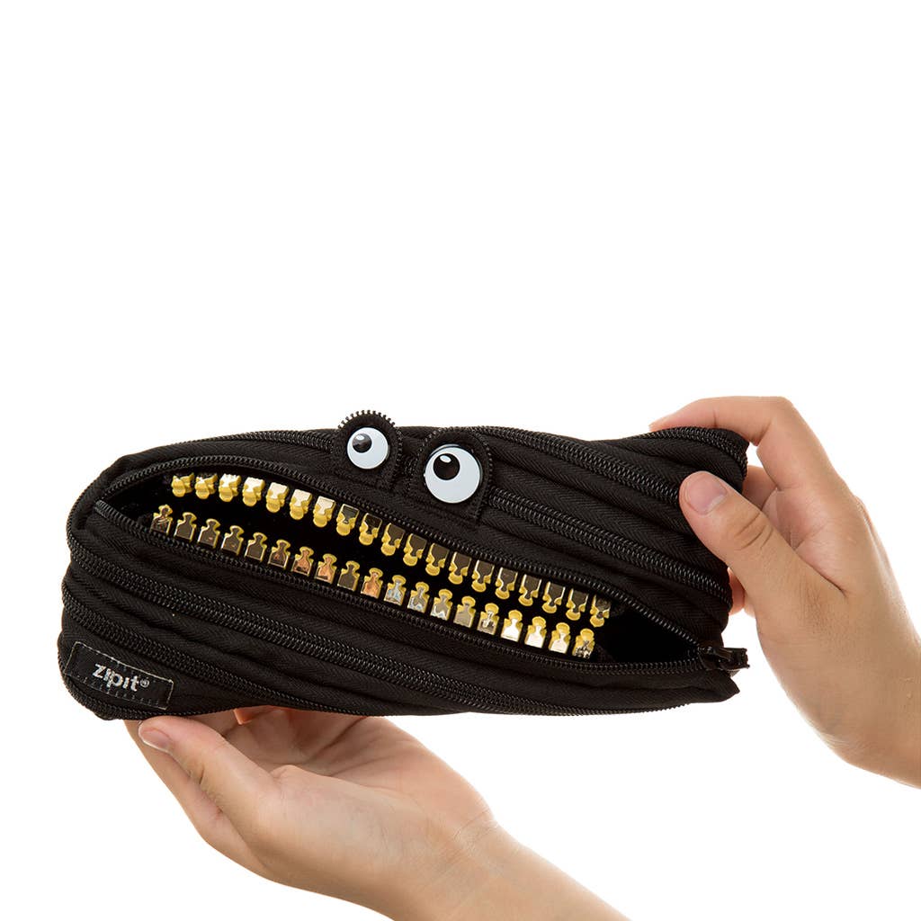 ZIPIT Grillz Monster Pencil Case, Black