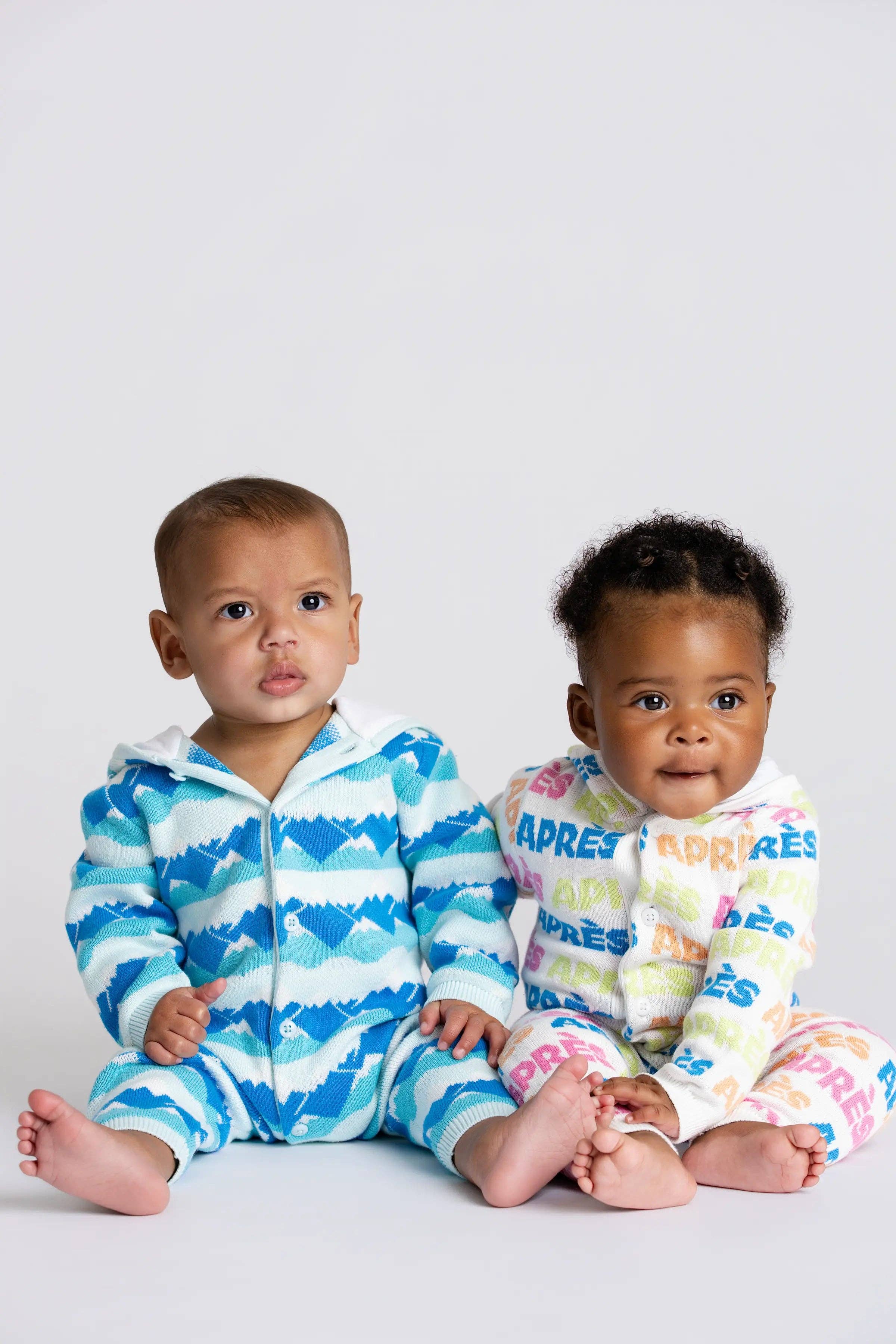 Apres Ski Romper_Rainbow Apres: Unisex / Rainbow Apres / 18-24m