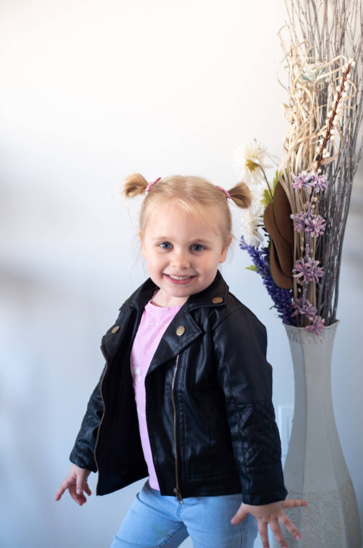 Maddox Faux Leather Jacket
