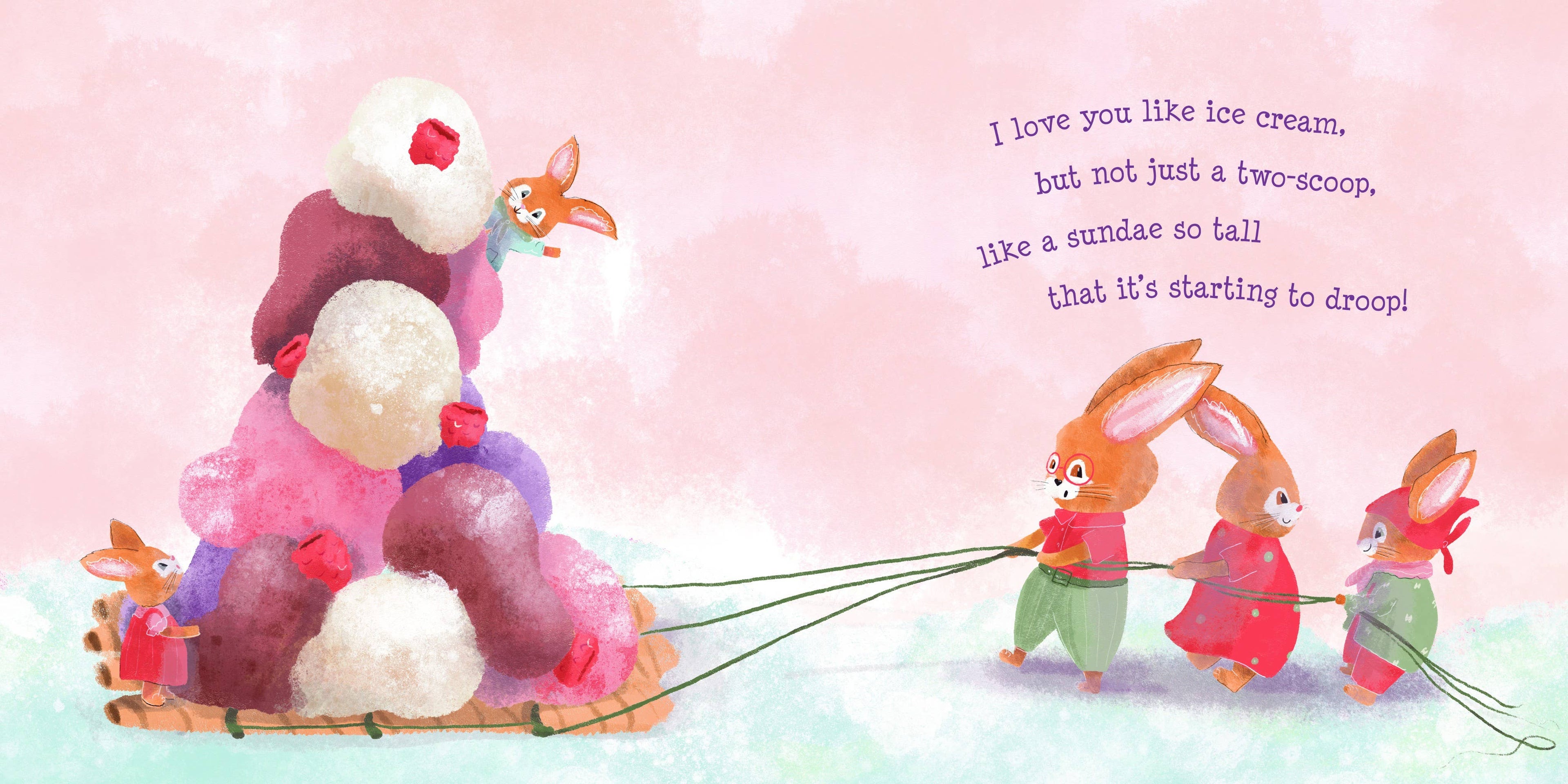 I Love You Like Ice Cream 7x7