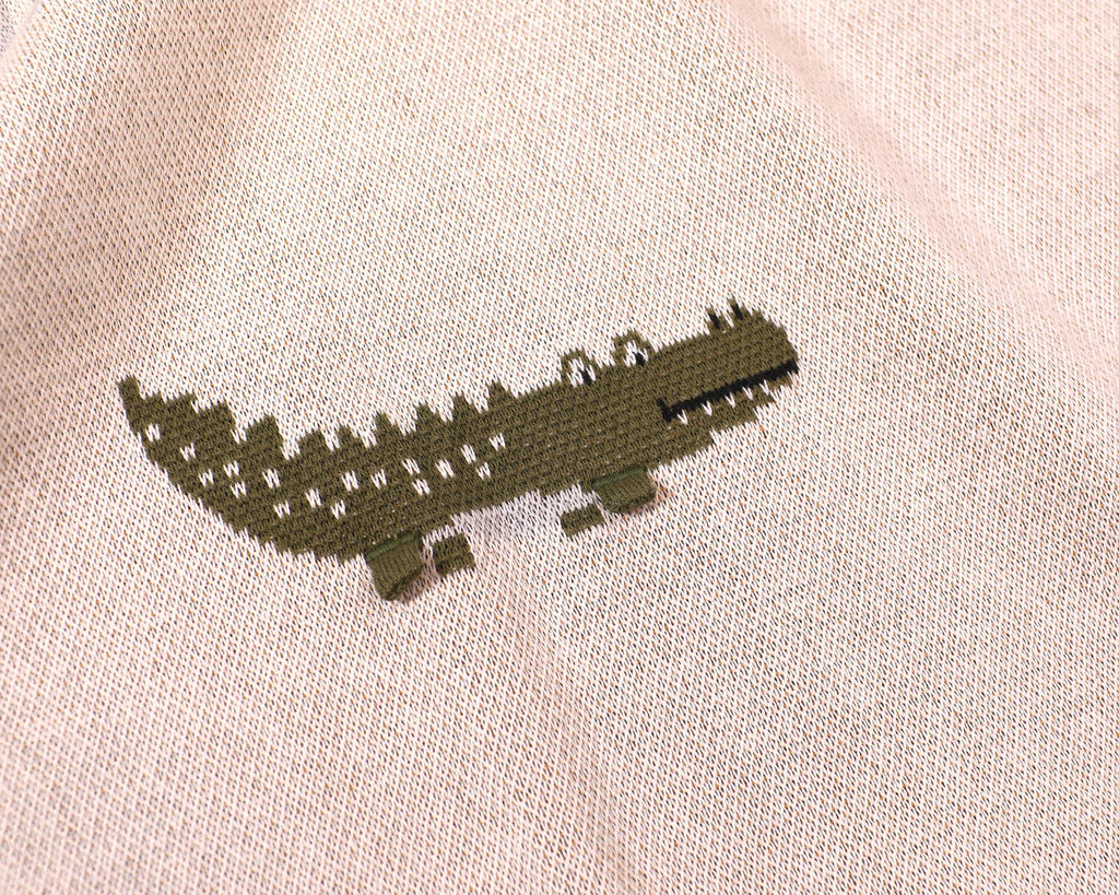 Savannah-Organic 3D Jacquard Sweater Knit Baby Blanket: One Size