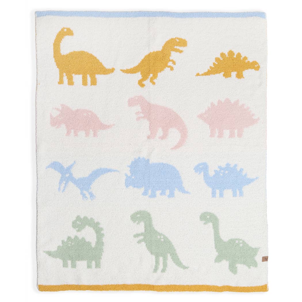 Dinosaur Pattern Throw Blanket