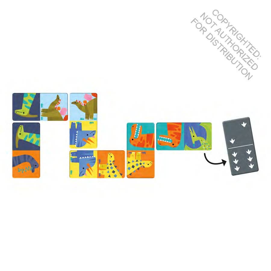 Dinosaur Dominoes
