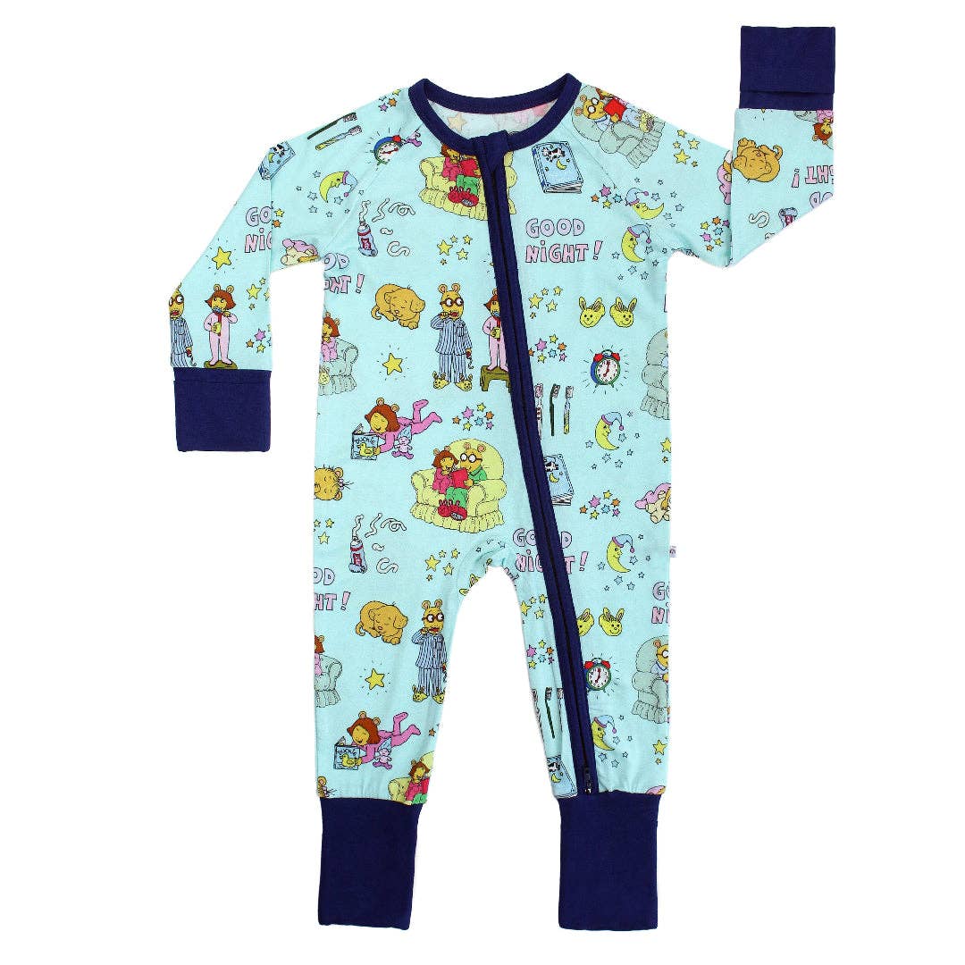 Good Night Arthur™ Bamboo Convertible Footie Baby Pajamas