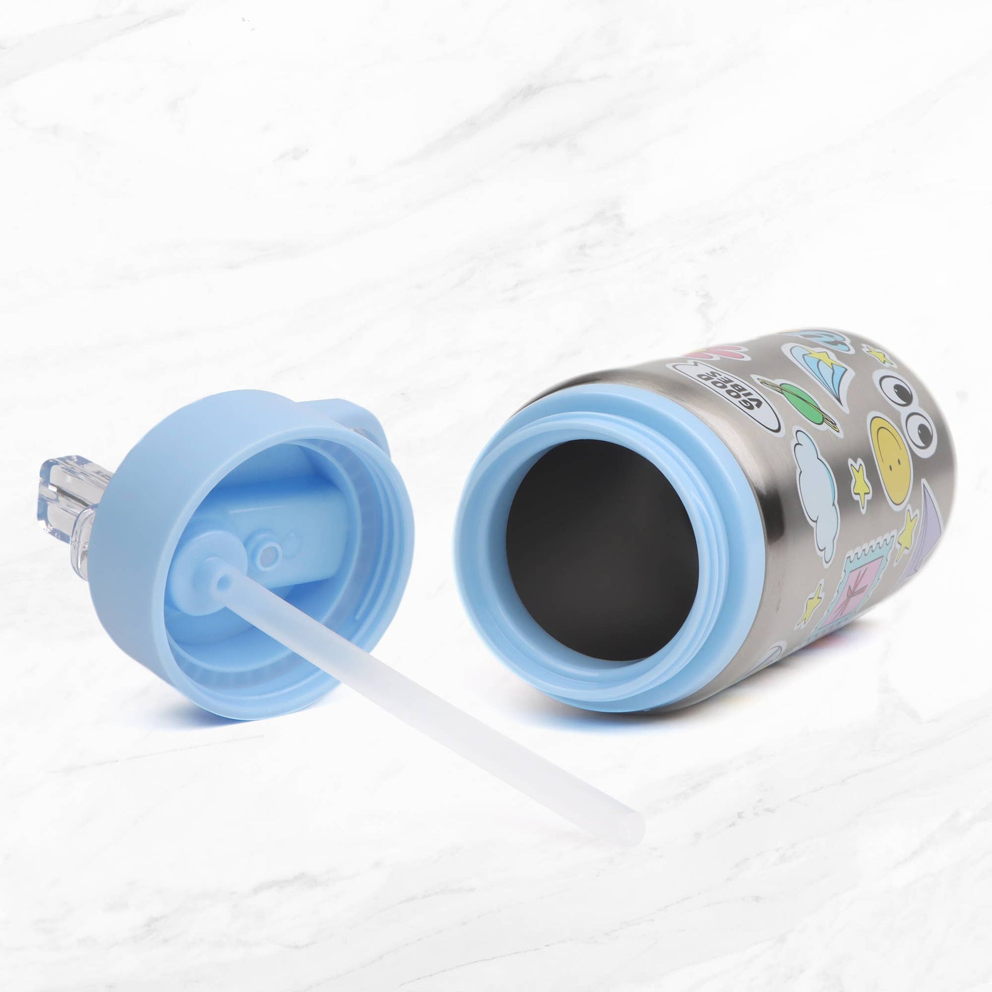 Children’s Sticker Splash  Metal Water Bottle