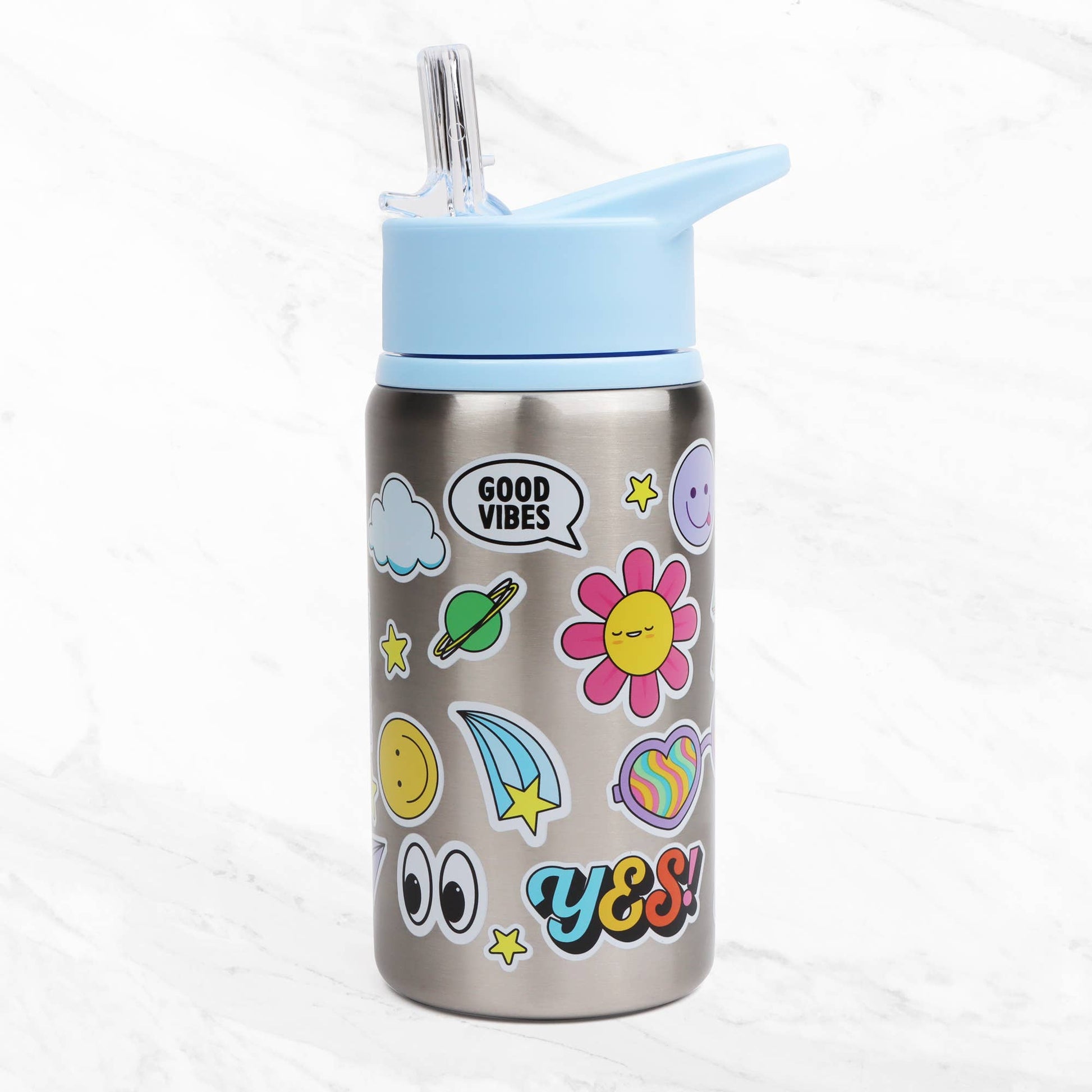 Children’s Sticker Splash  Metal Water Bottle