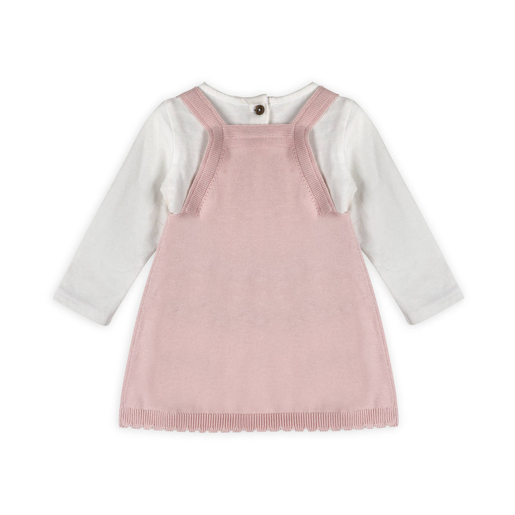 Strawberry Pocket Baby Knit Tunic Dress Set Organic
