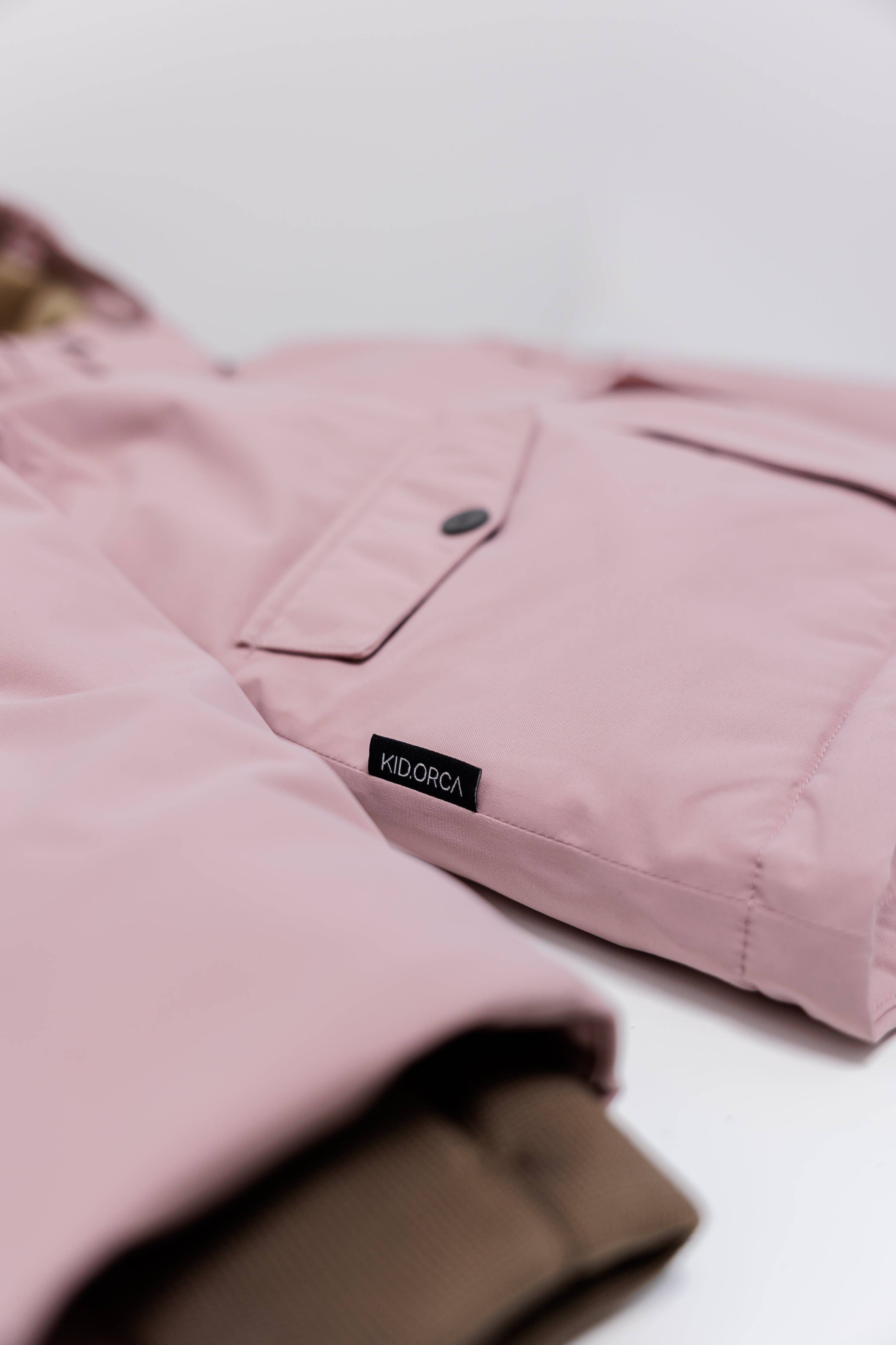 Kids Winter Jacket - Cypress Waterproof Fleece Padded - Mauve