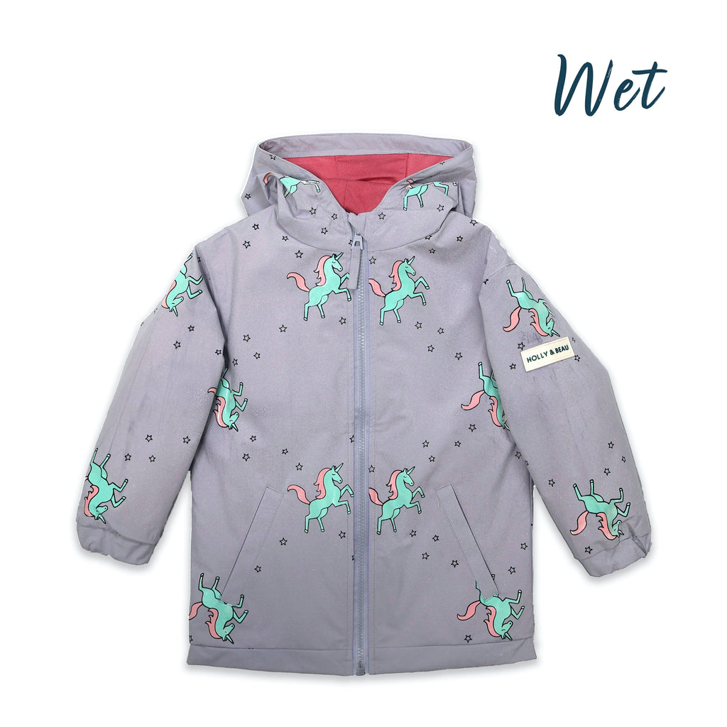 Unicorn Color Changing Raincoat