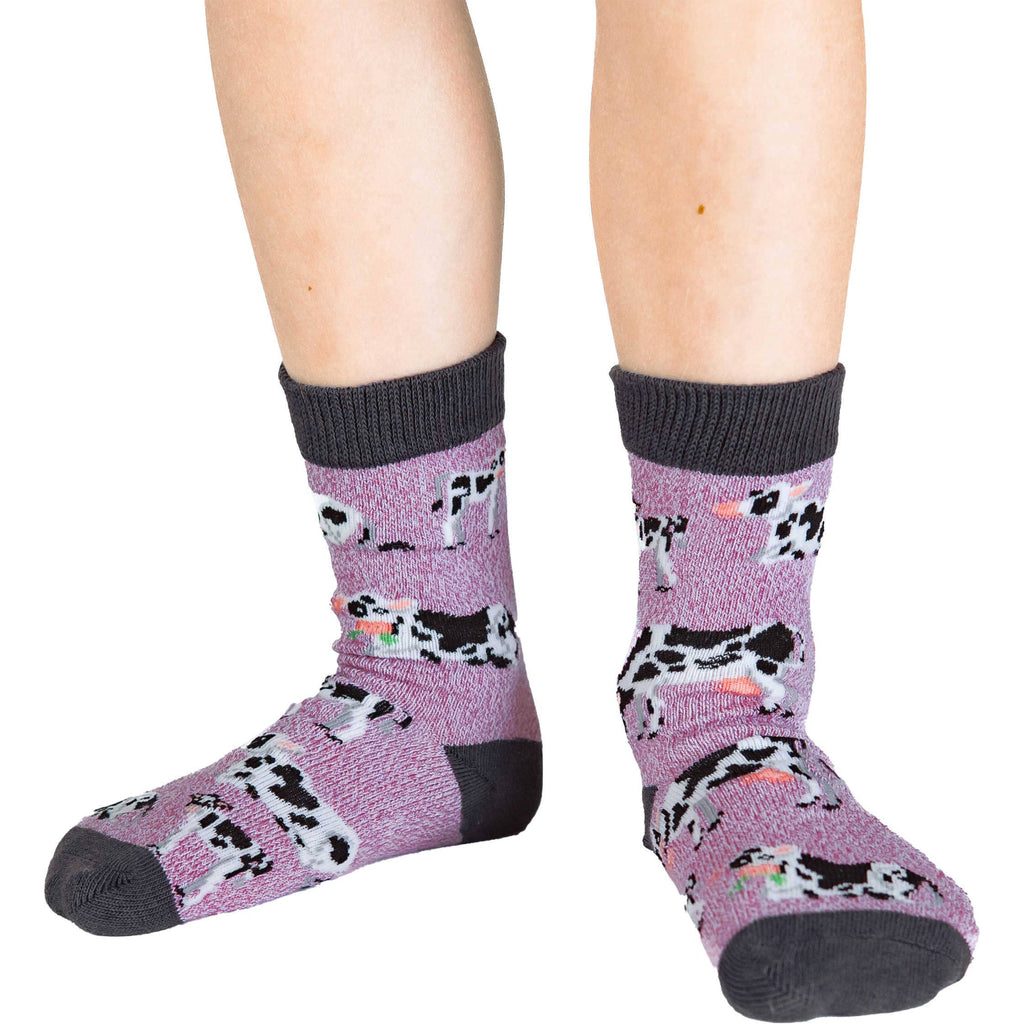 Bears, Cows and Elephants Kids Socks / 3-Pack