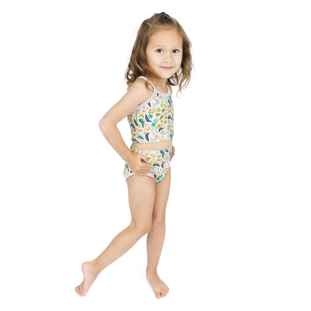 Tropical Blooms Bikini Swimsuit