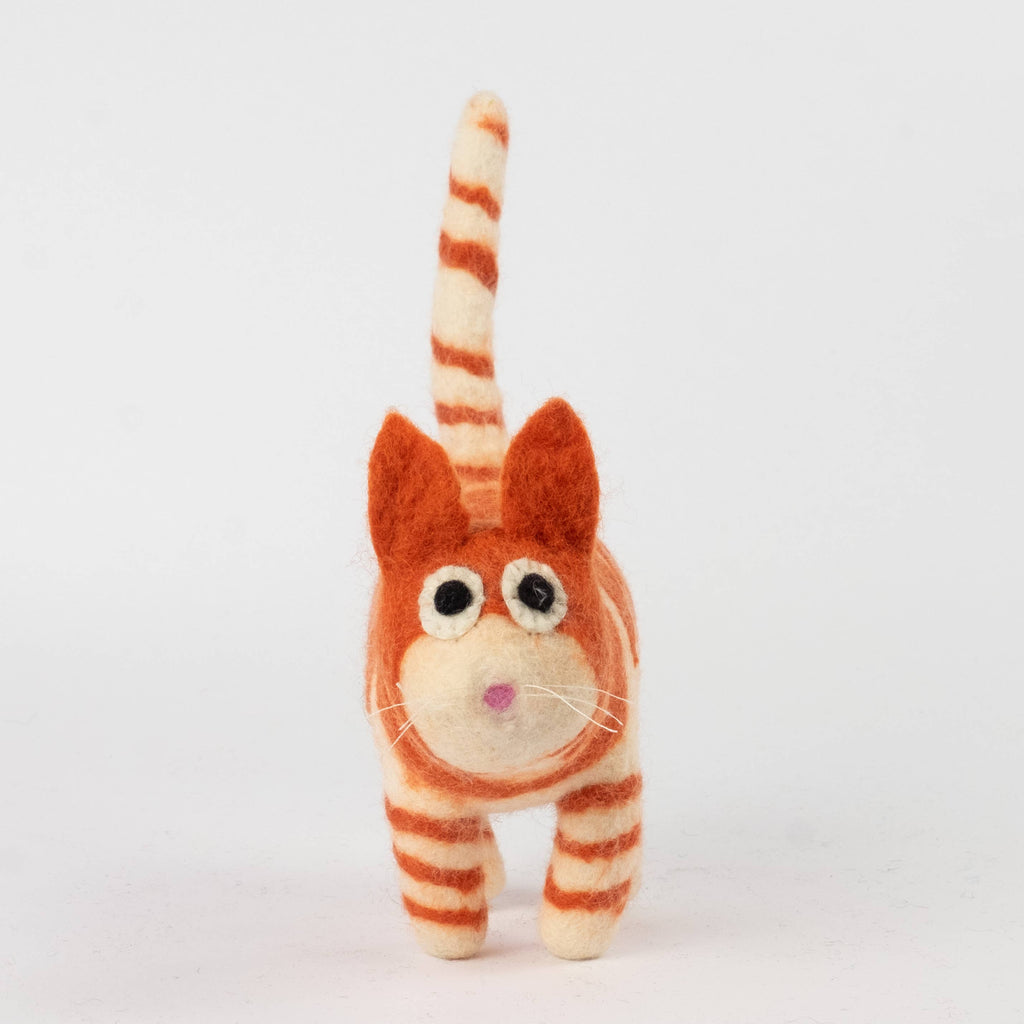 Orange Tabby Cat Toy