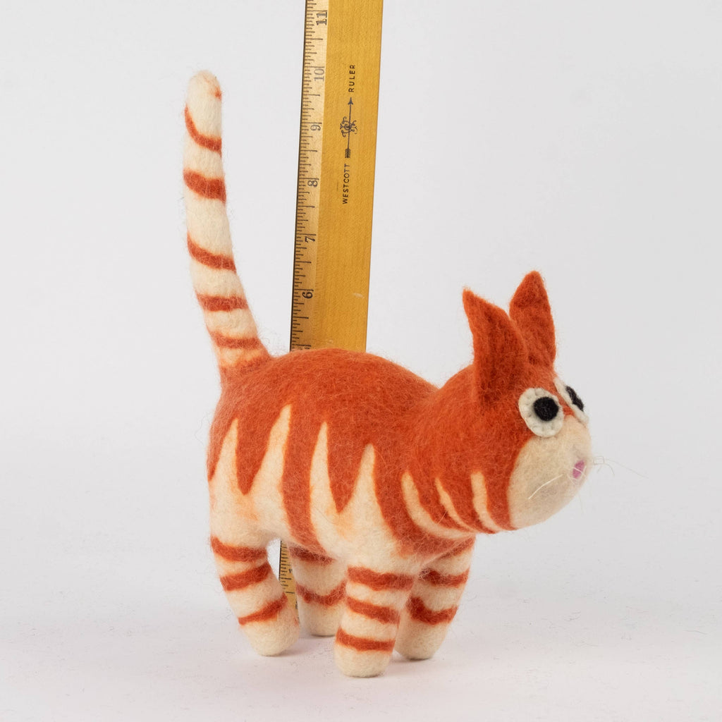 Orange Tabby Cat Toy
