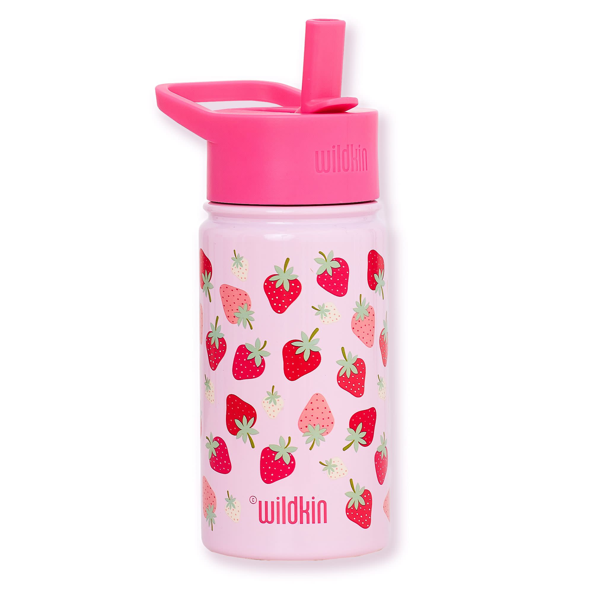 Bouteille en acier Strawberry Patch de 14 oz