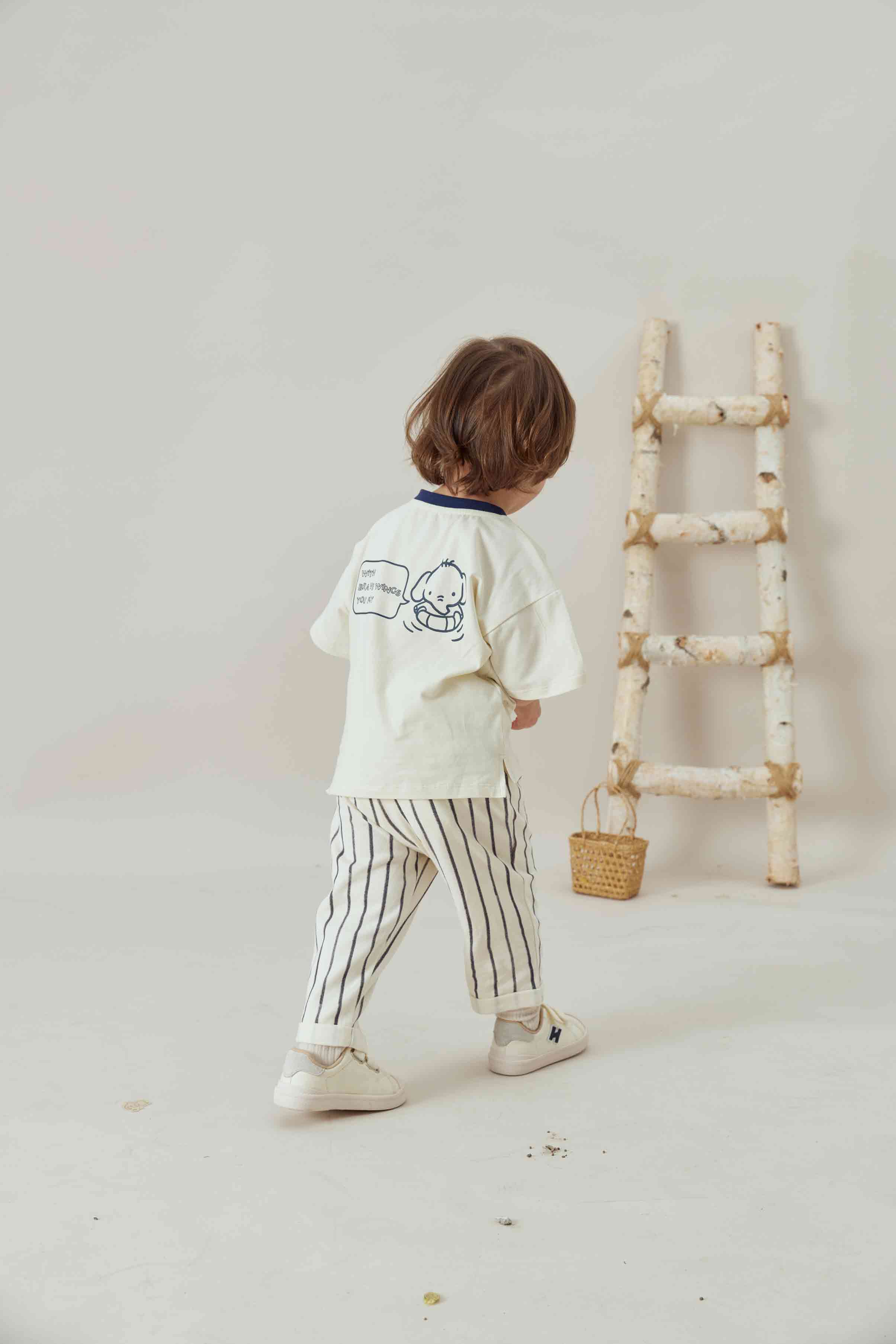 Toddler Relaxed Tapered Pant-Stripes: Stripes