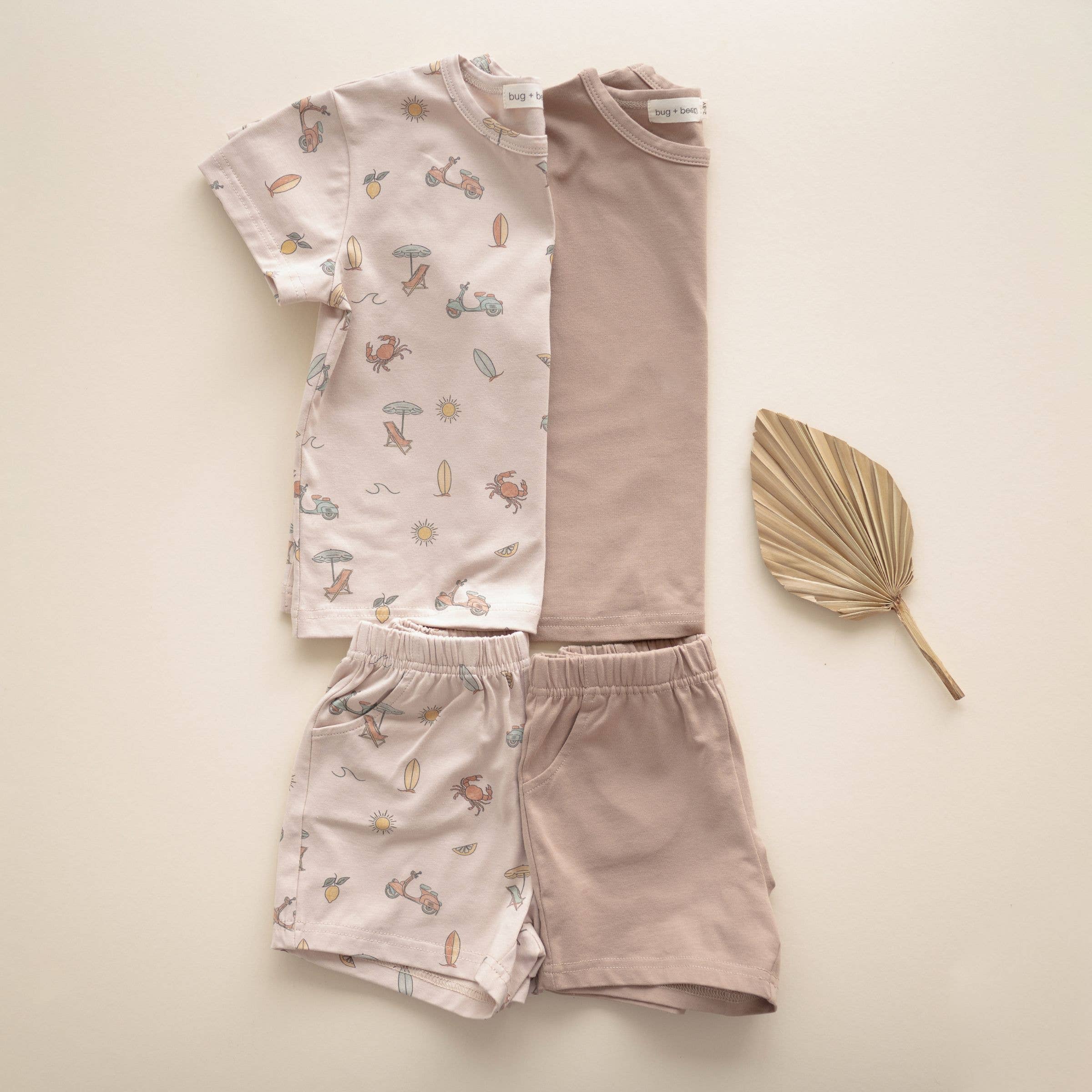 Organic Cotton Short Set – Summer Vibes