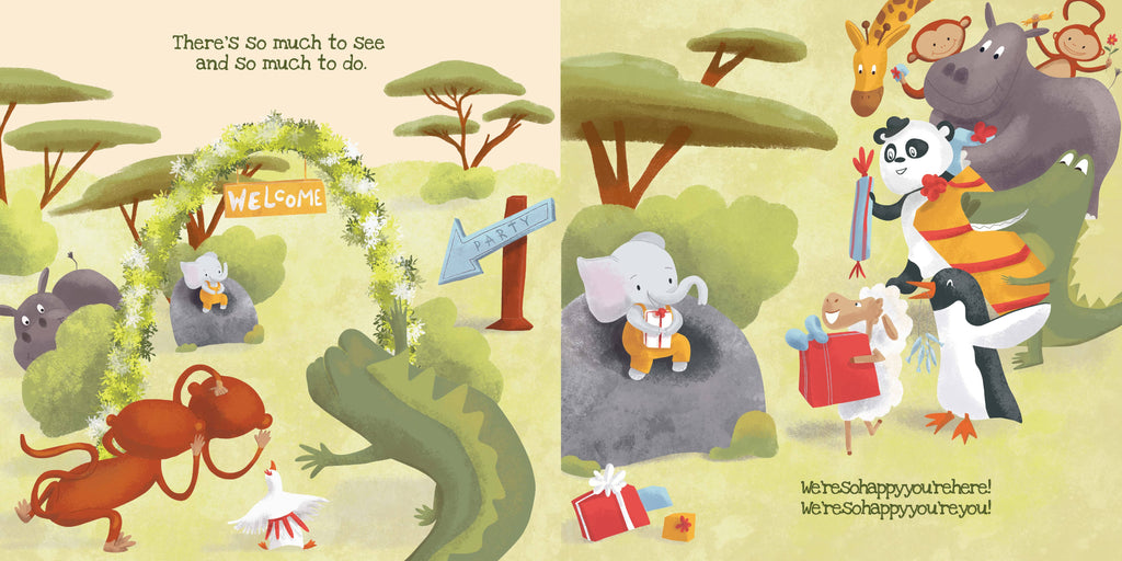 Welcome To The World 7x7 board book