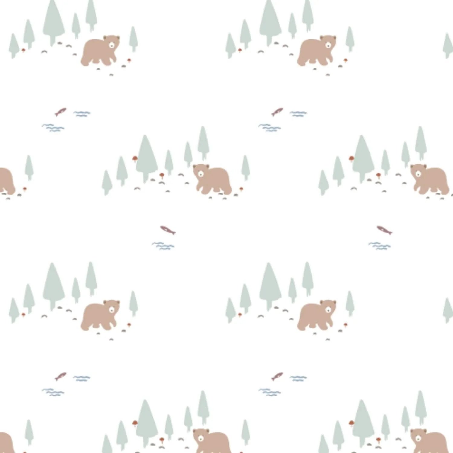 Babe In The Woods Organic Cotton Magentic Footie