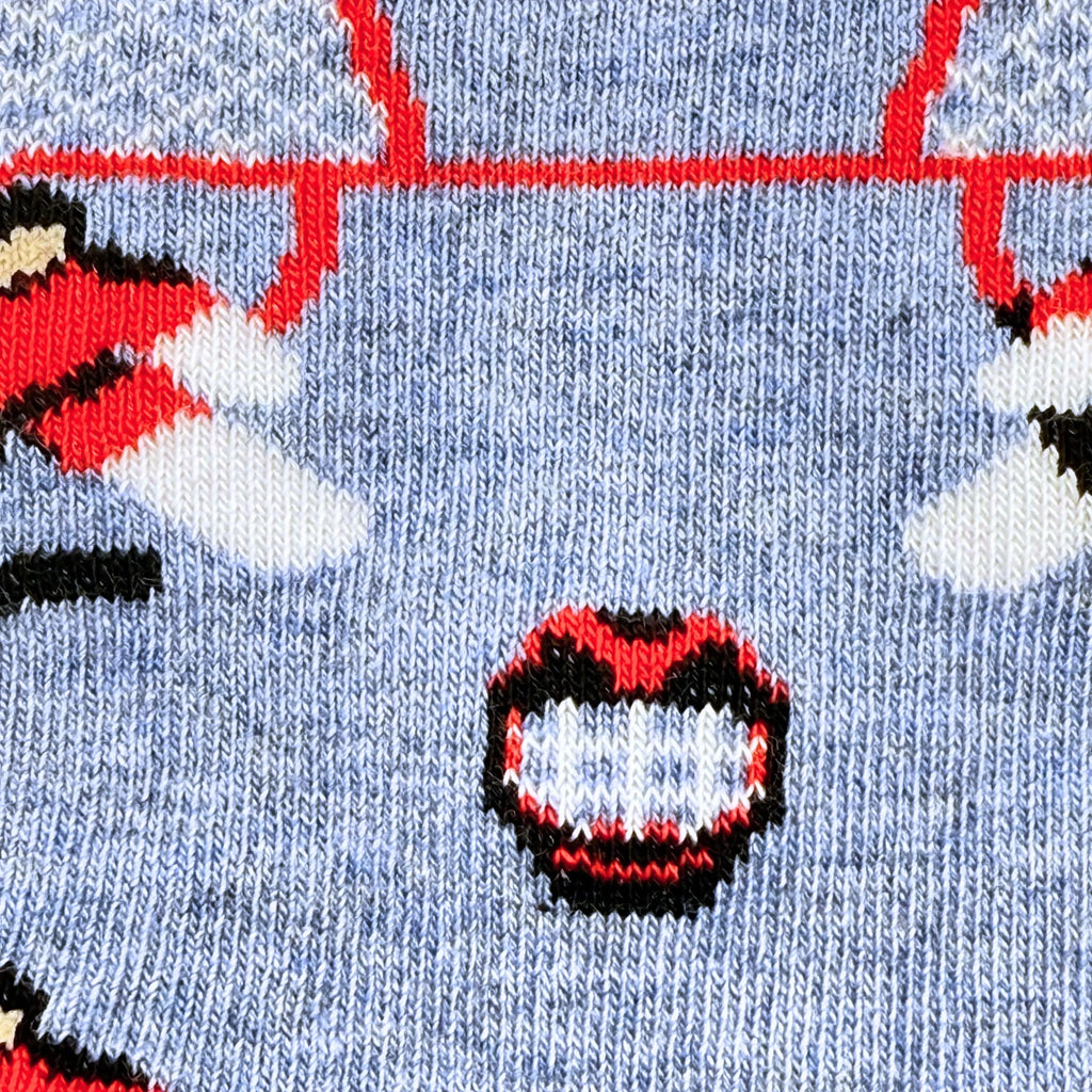 Kid's Hockey Crew Socks Playful Non-Matching: Player/Goalie