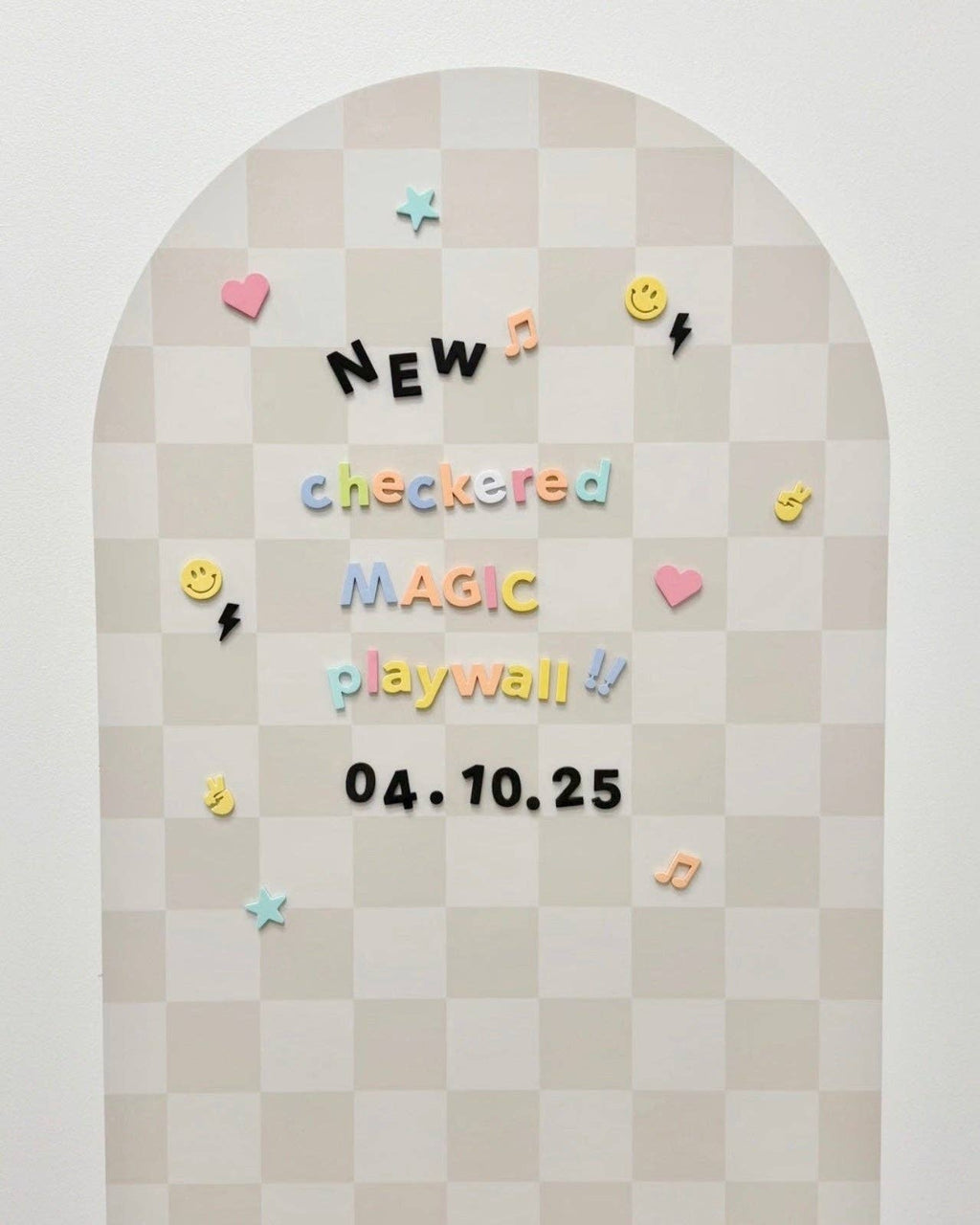 MEGA Magic Playwall - Arch Magnetic Wall Decal for Kids: Starry Skies