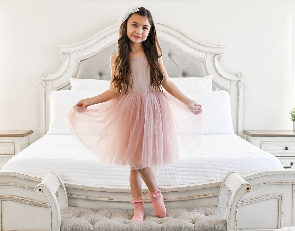 The Parker Dress - Blush Pink