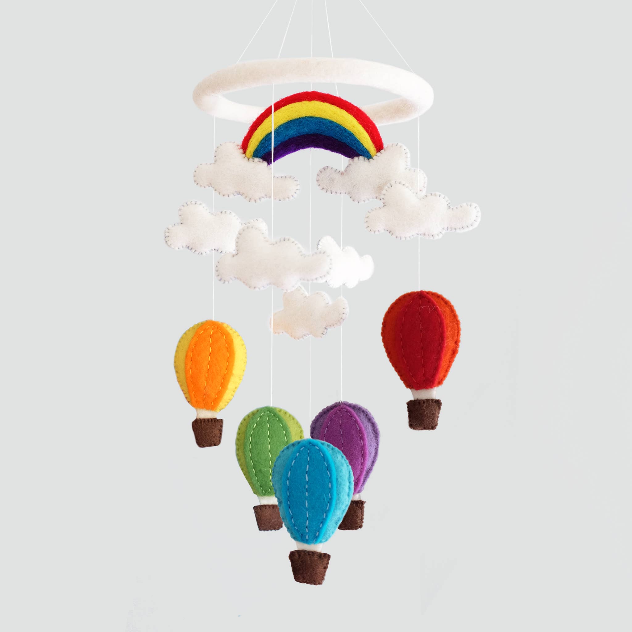 Baby Mobile - Hot Air Balloon - Nursery Decor