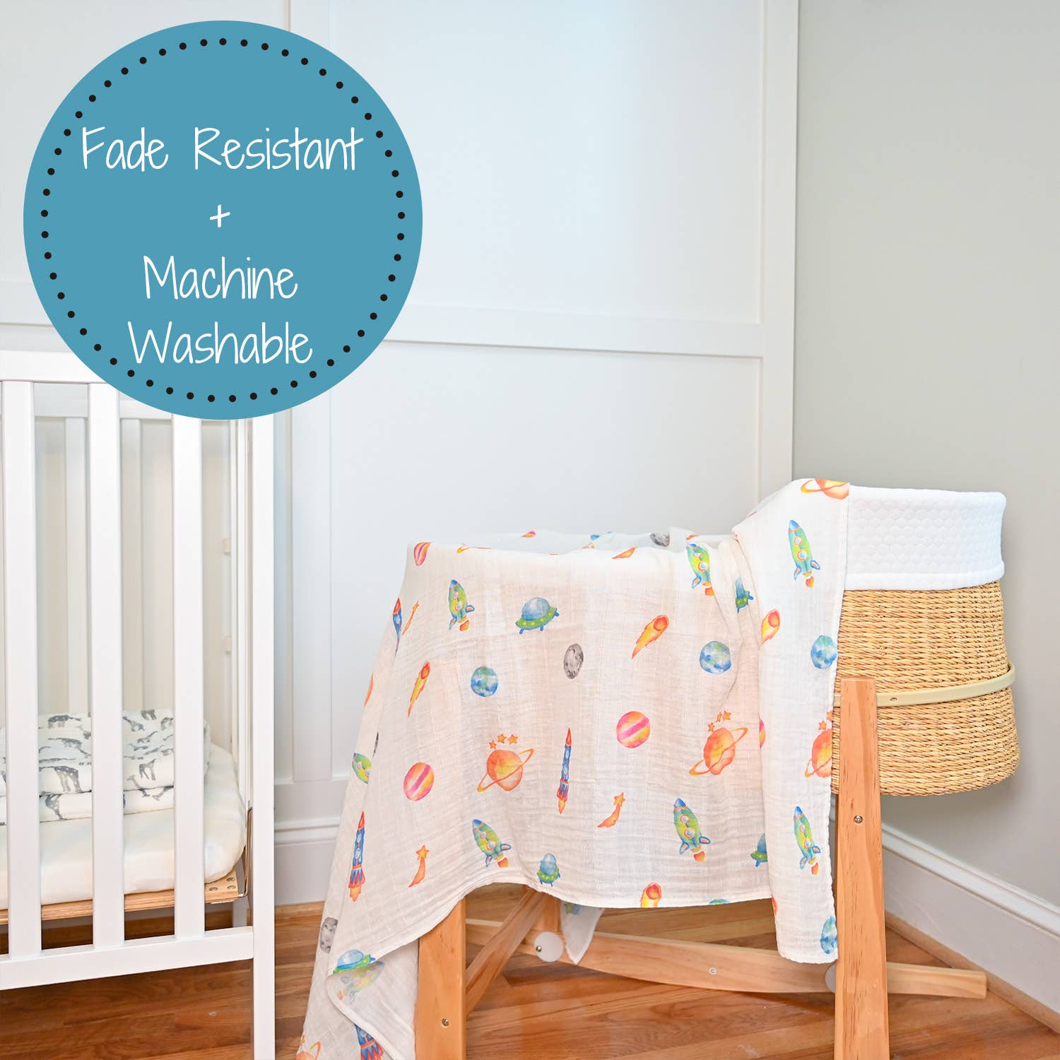 And Beyond Baby Muslin Swaddle Blanket