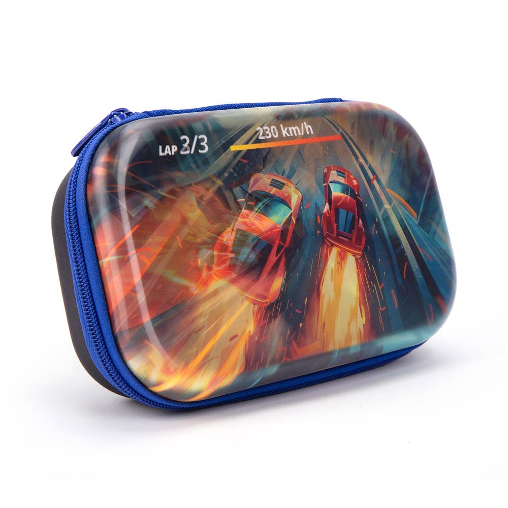 ZIPIT 3D Lenticular Box, Pencil Case: Car Race