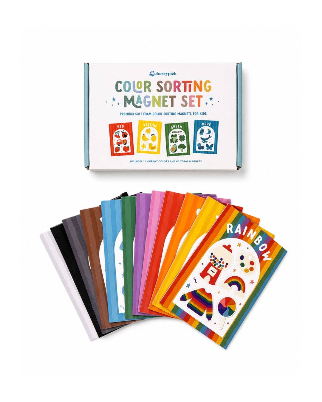 Color Sorting Magnet Set (60pc set)