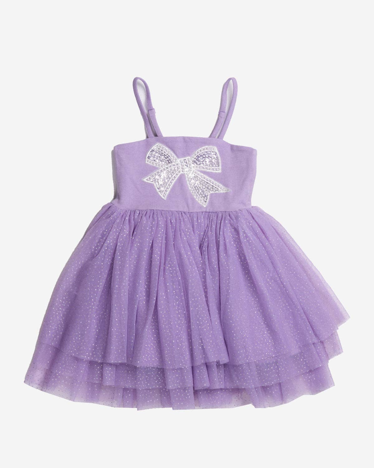 Lucy Tutu Dress: Purple