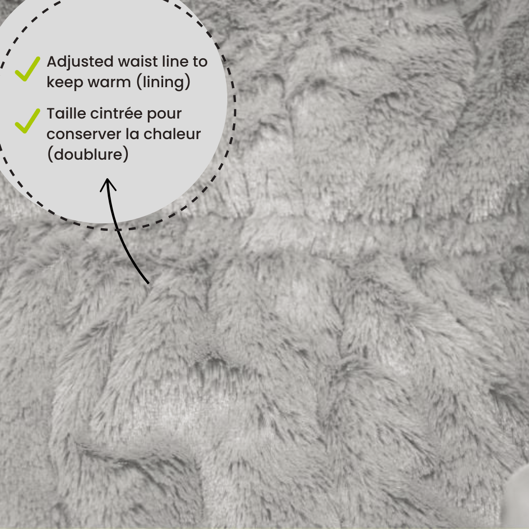 One piece baby snowsuit - Peony: