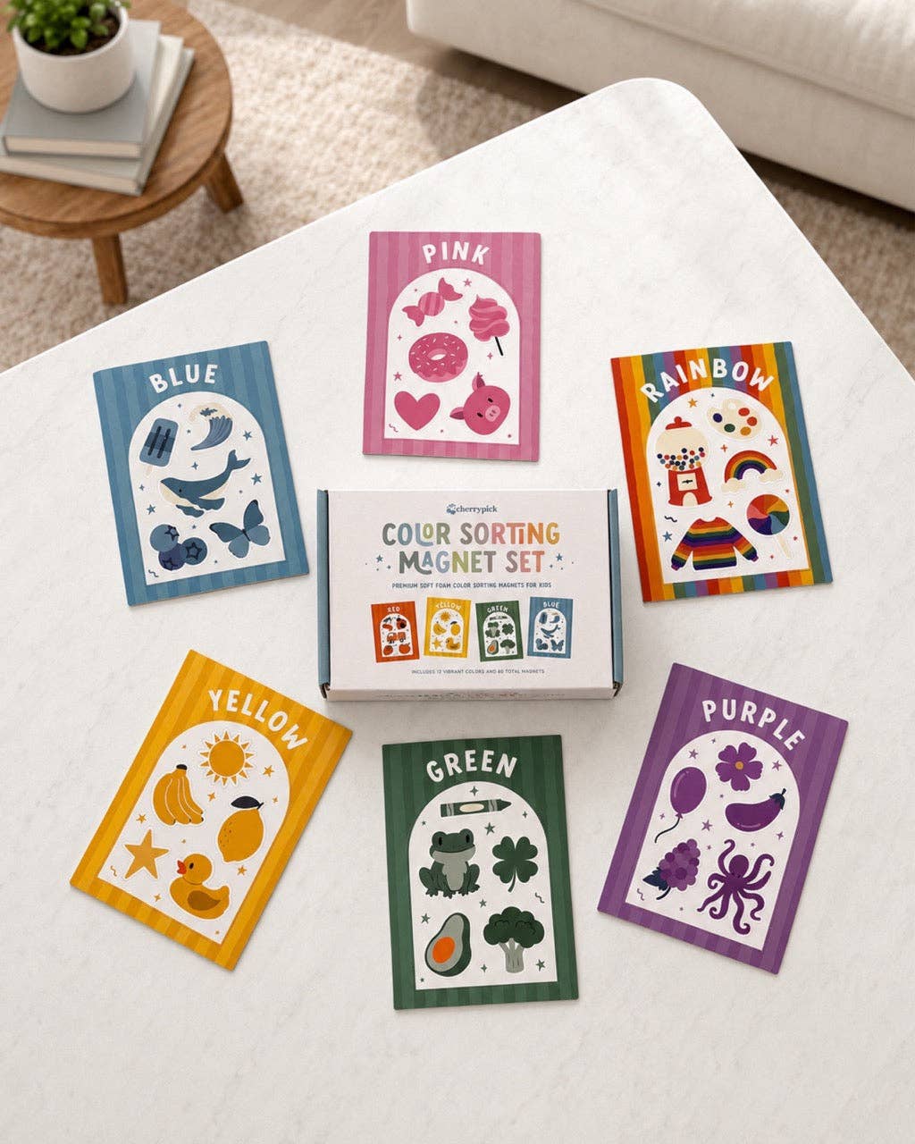 Color Sorting Magnet Set (60pc set)