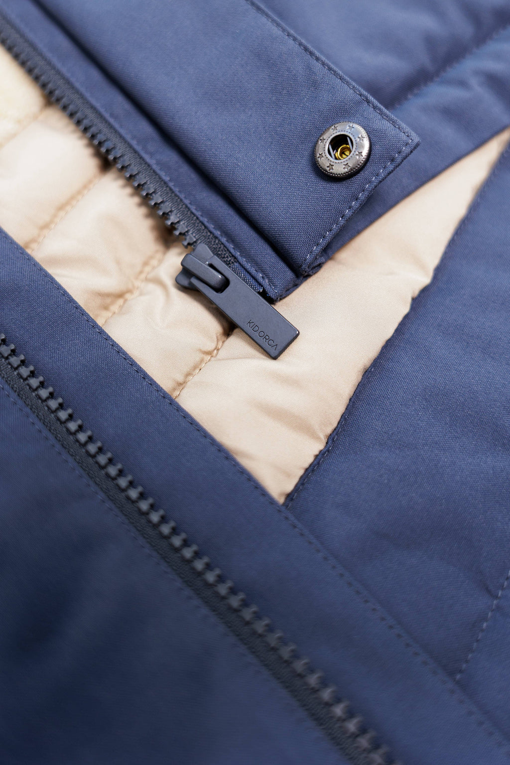 Kids Winter Jacket - Cypress Waterproof Fleece Padded - Ombre Blue