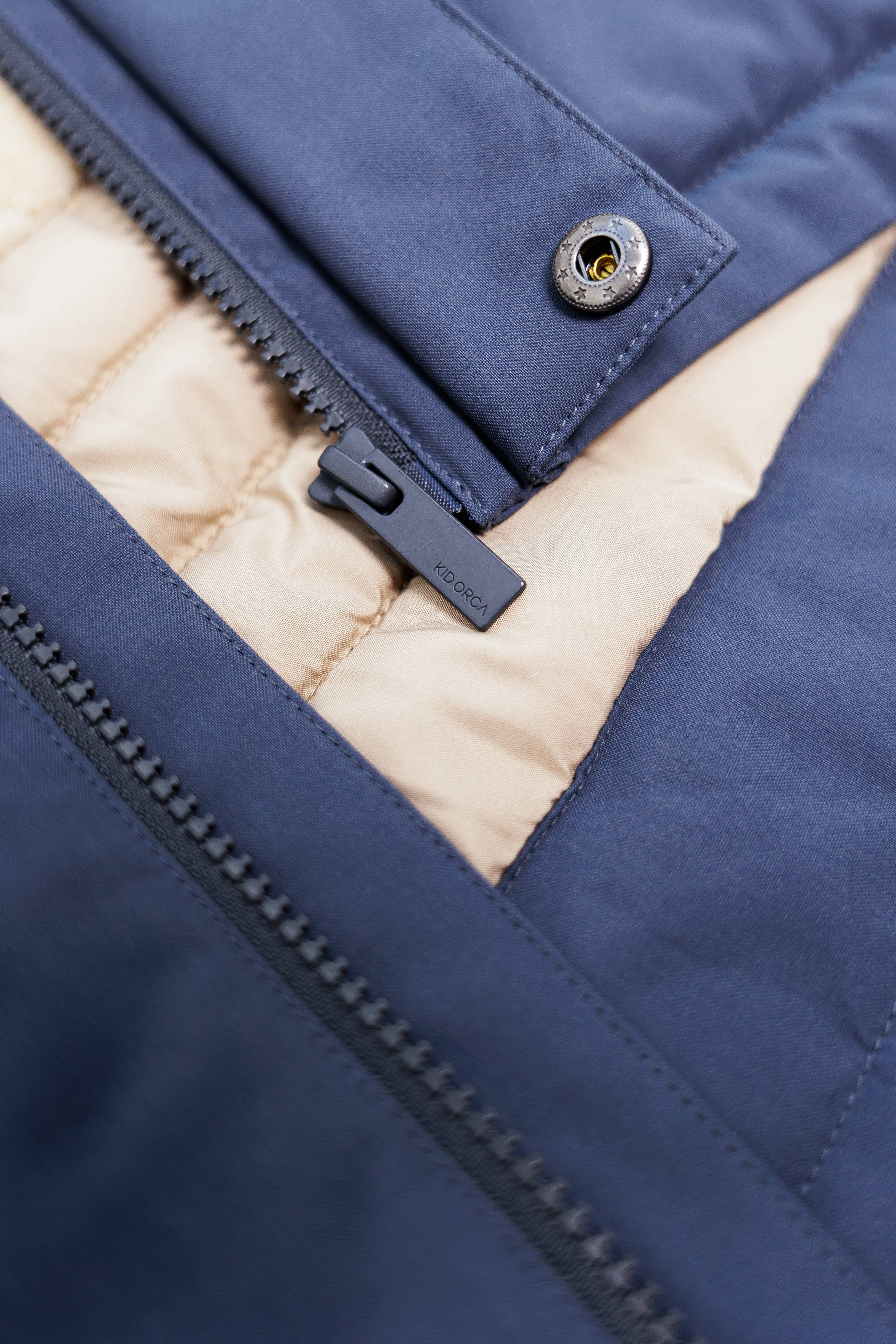 Kids Winter Jacket - Cypress Waterproof Fleece Padded - Ombre Blue