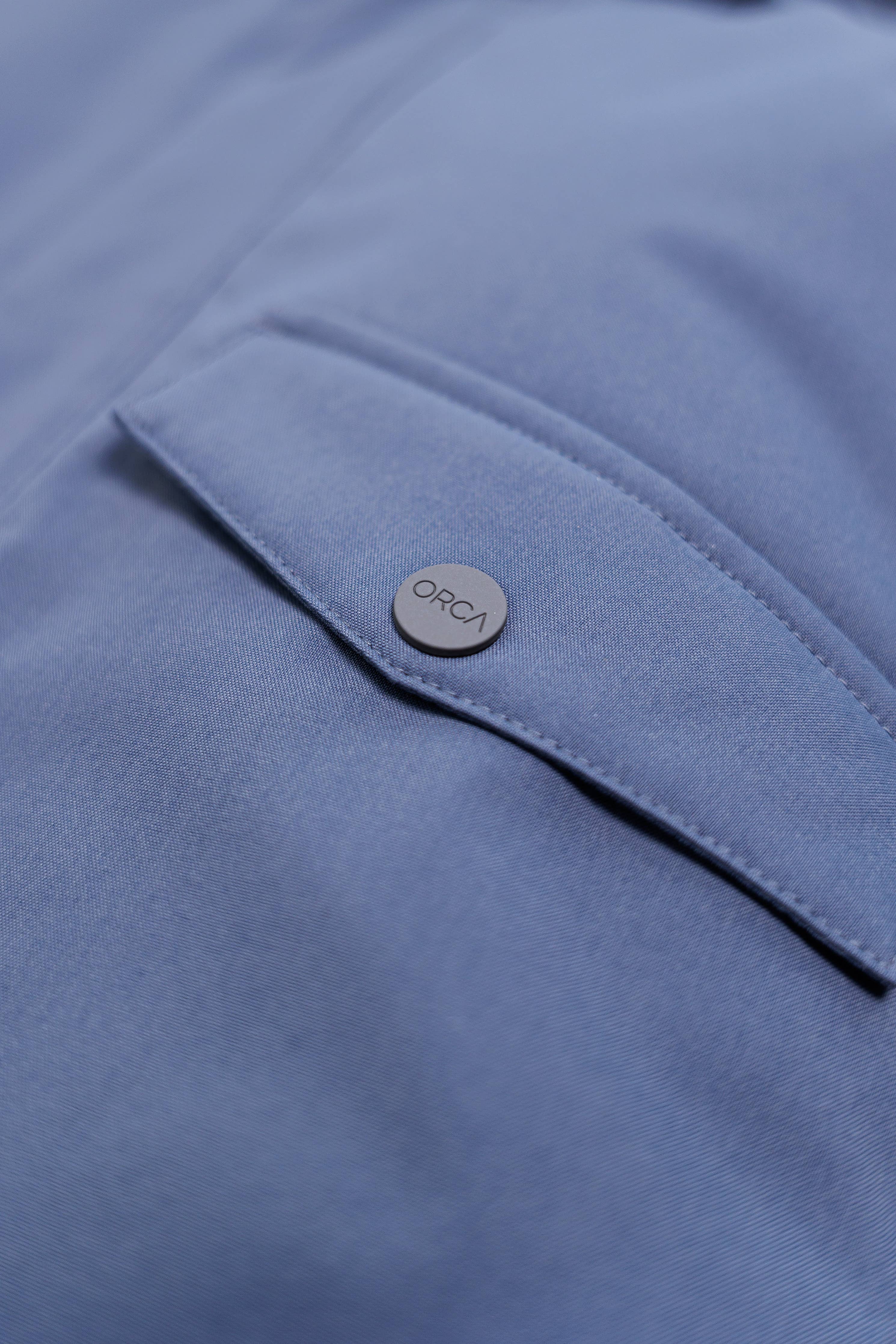 Kids Winter Jacket - Cypress Waterproof Fleece Padded - Ombre Blue
