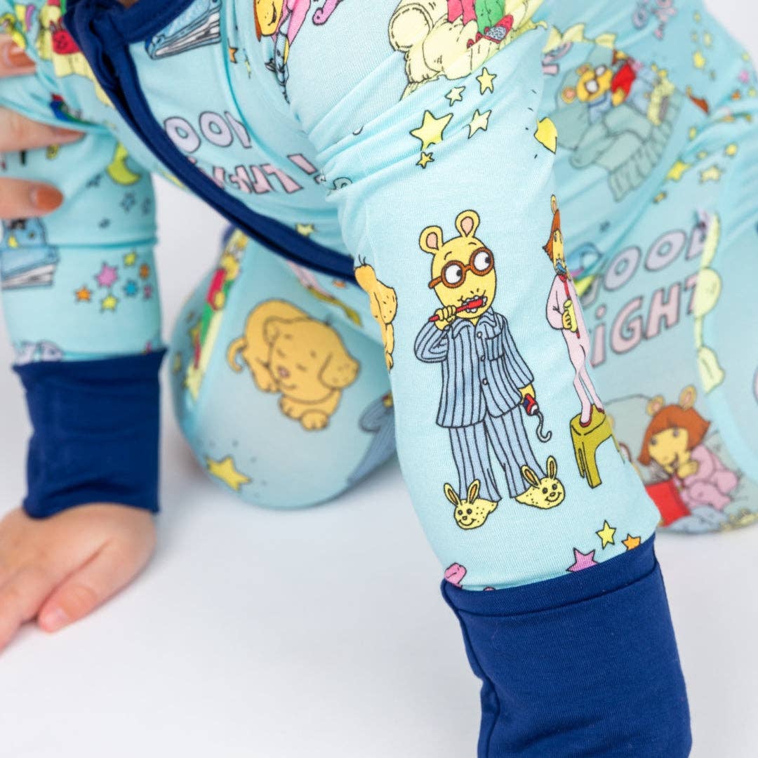 Good Night Arthur™ Bamboo Convertible Footie Baby Pajamas