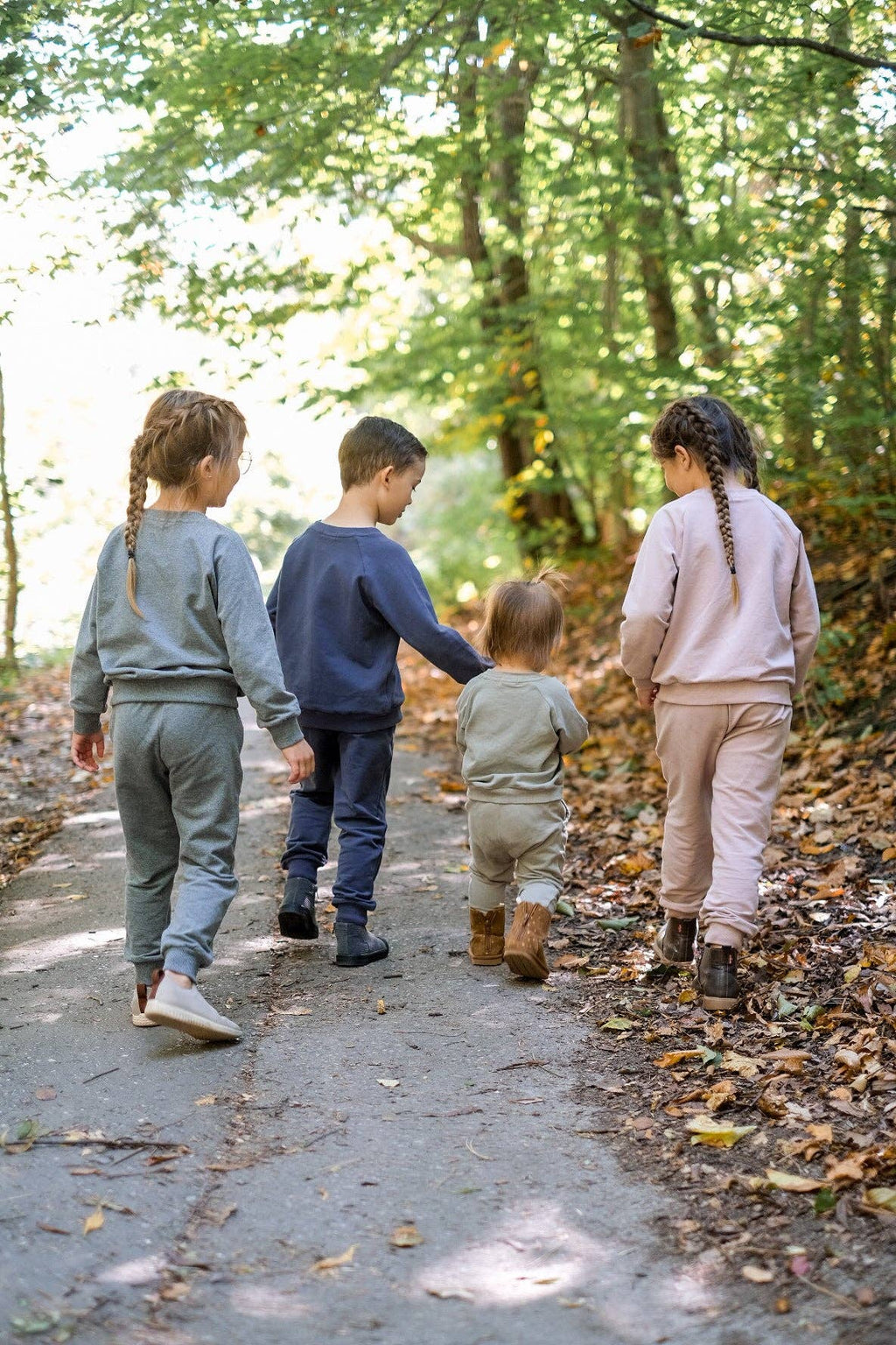 Organic Jogger Set - Grey: