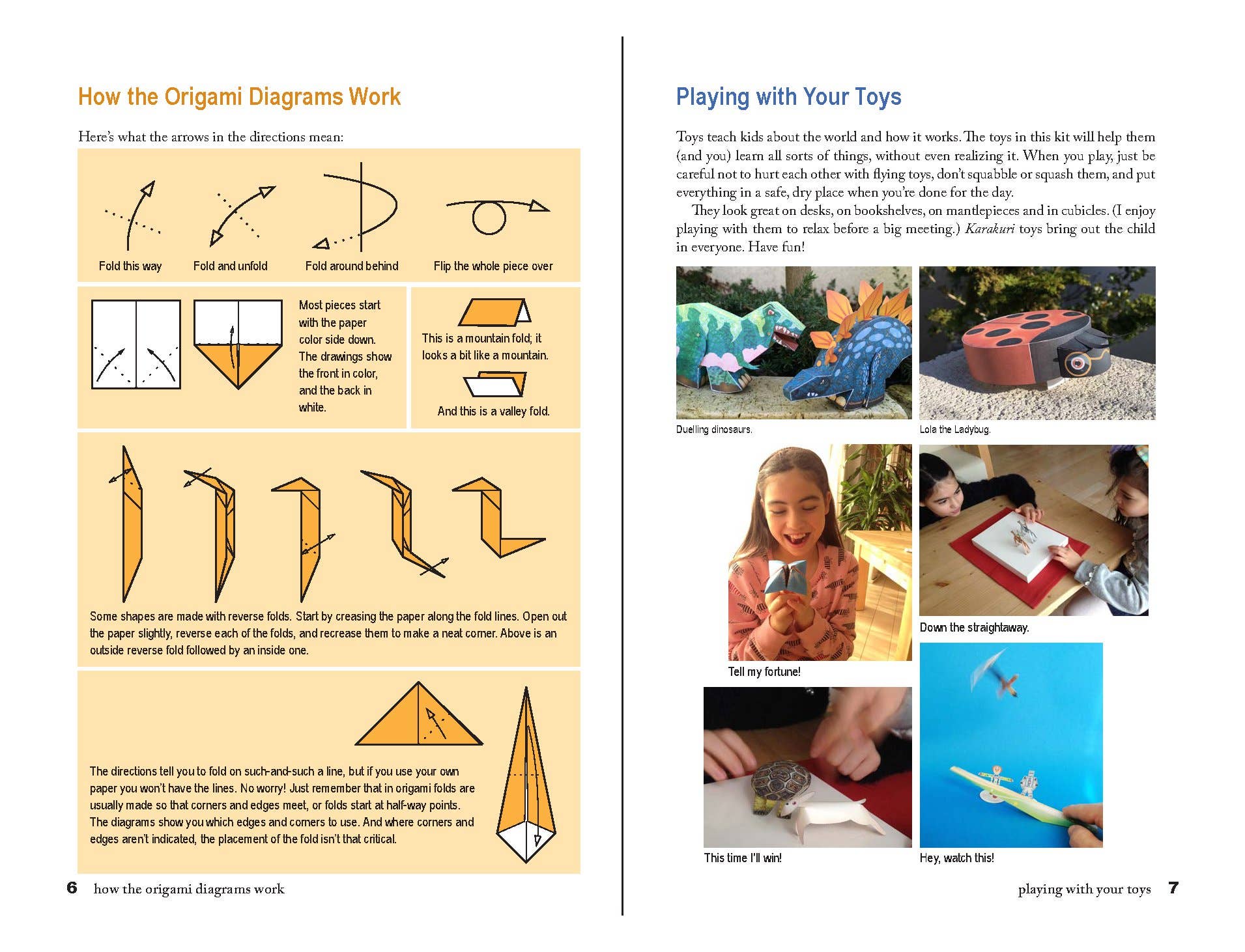 Japanese Paper Toys Kit