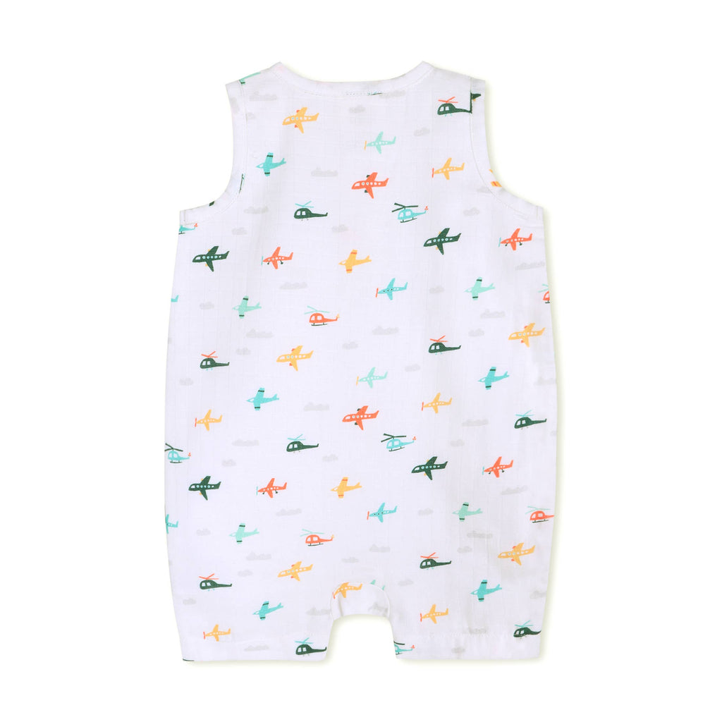 Planes Baby Romper (Organic Muslin)