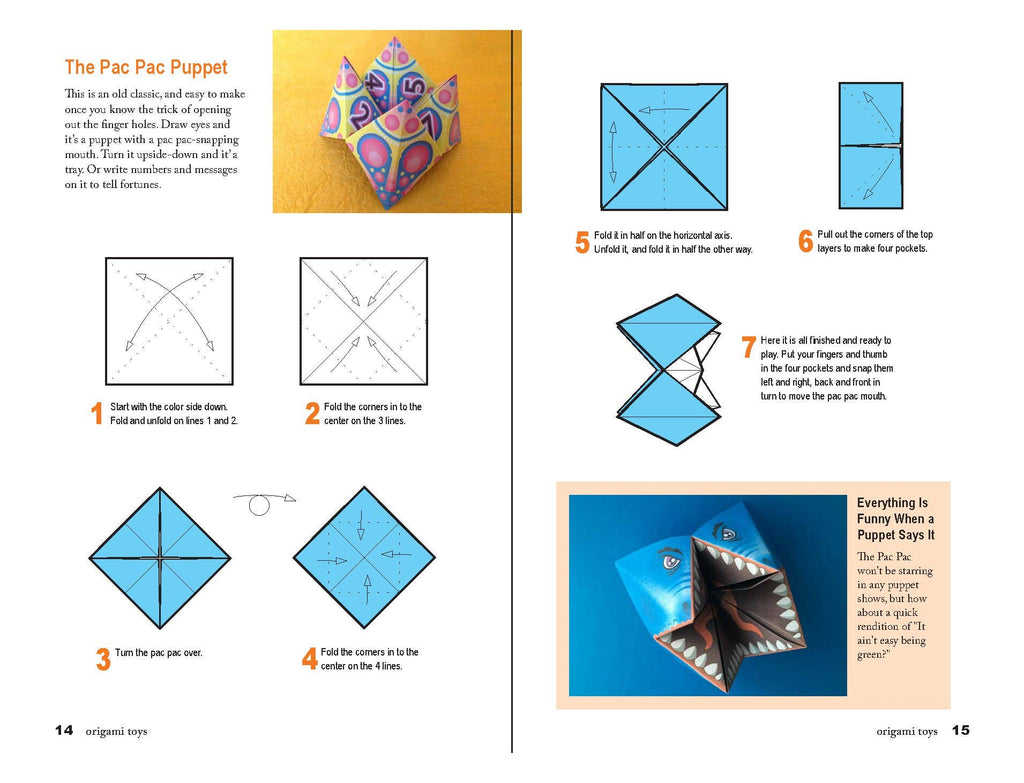 Japanese Paper Toys Kit
