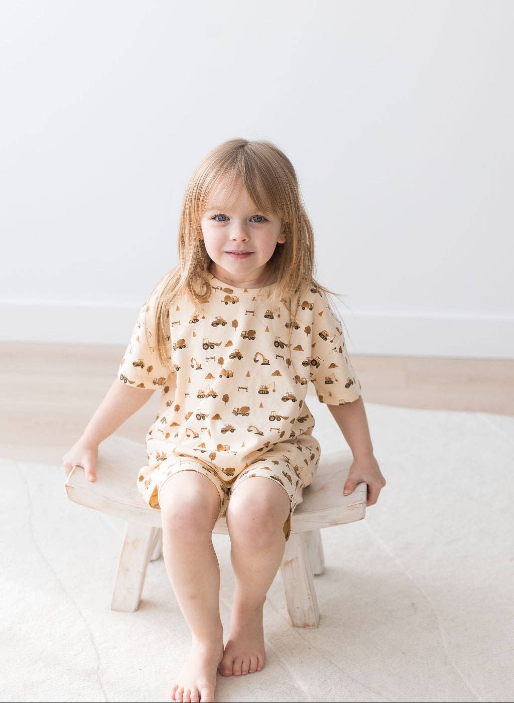 Ensemble t-shirt et short | Construction